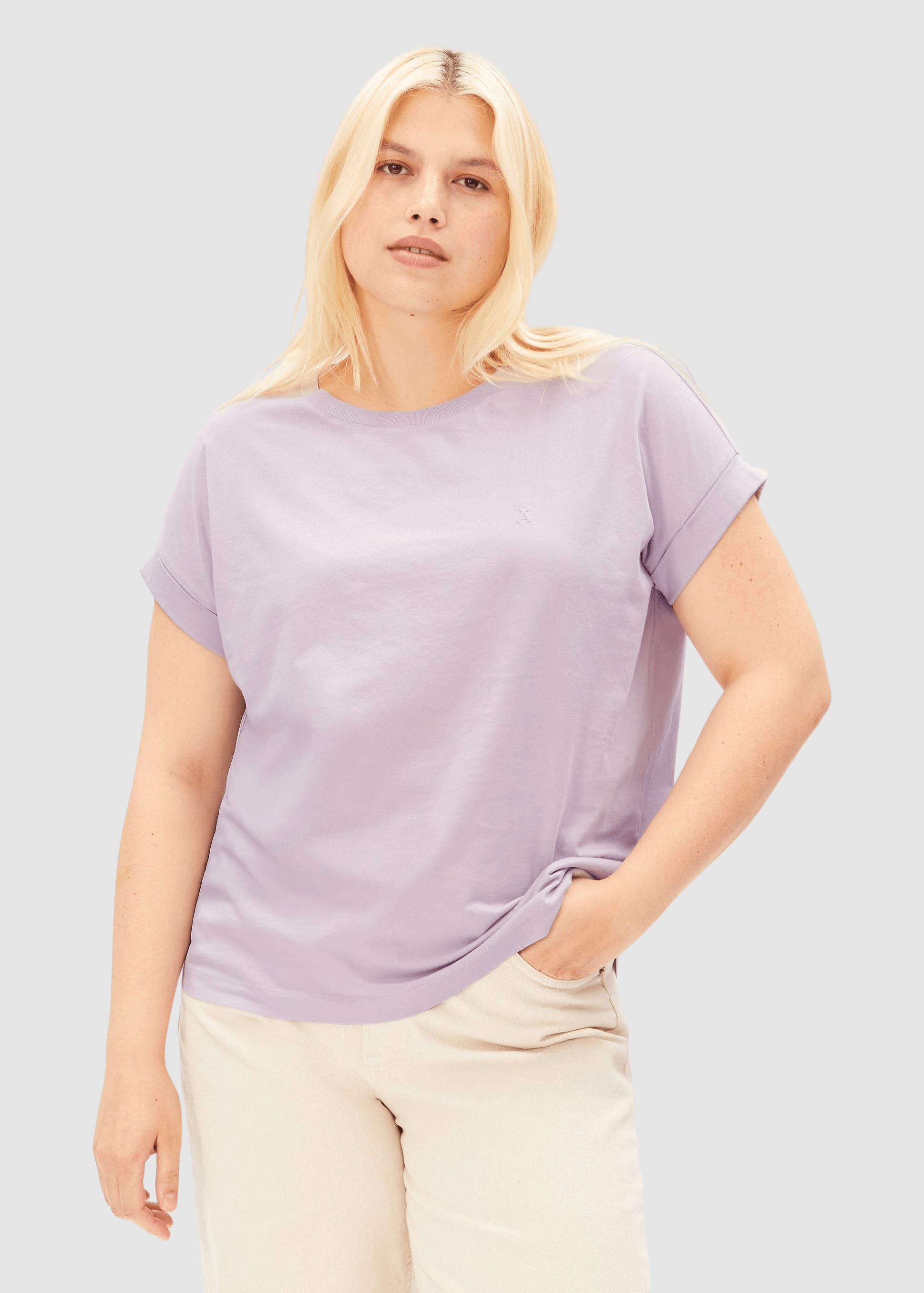 armedangels-idaara-t-shirt-moonlit-lilac-1.jpeg Idaara T-Shirt Moonlit Lilac