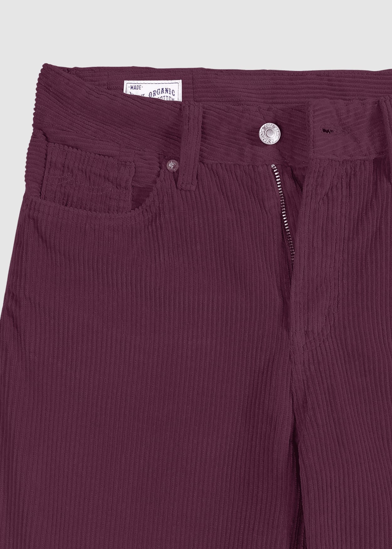 Jane Cord Mauve Wine Corduroy
