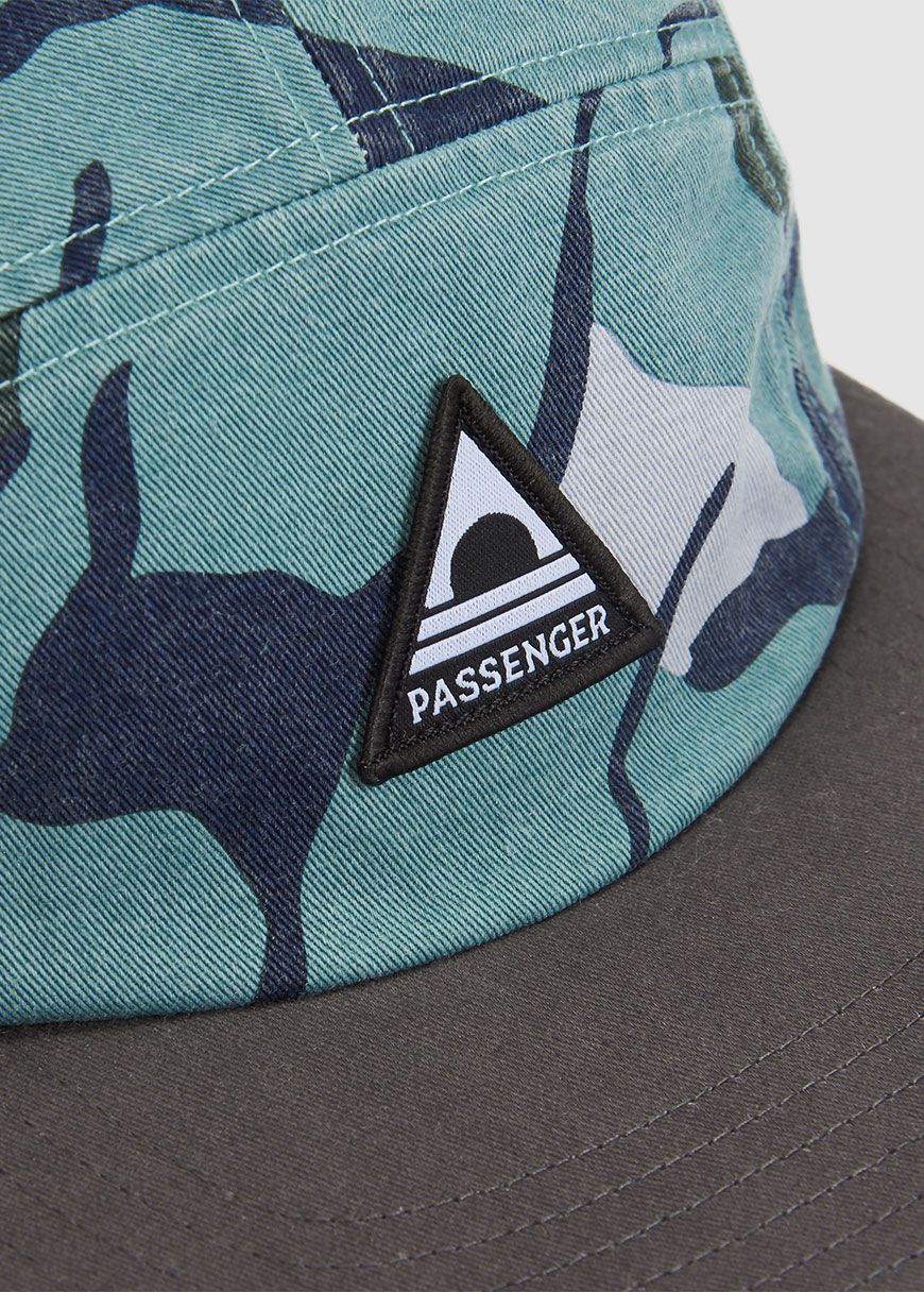 Coast Recycled 5 Panel Cap Snapback Cap