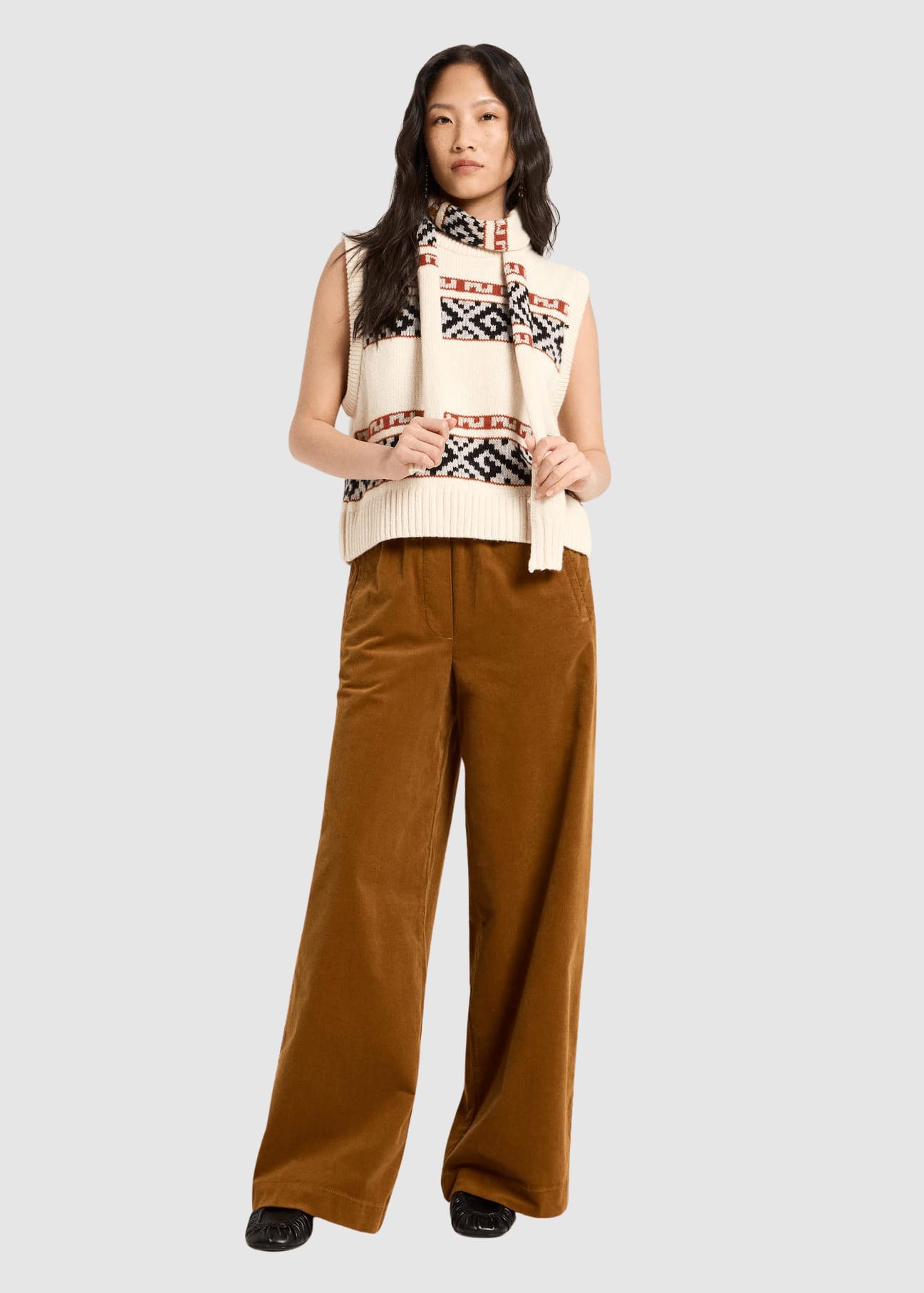 lanius-koeln-jacquard-pullunder-off-white-multicolour-5.jpeg Jacquard Pullunder Off White/ Multicolour
