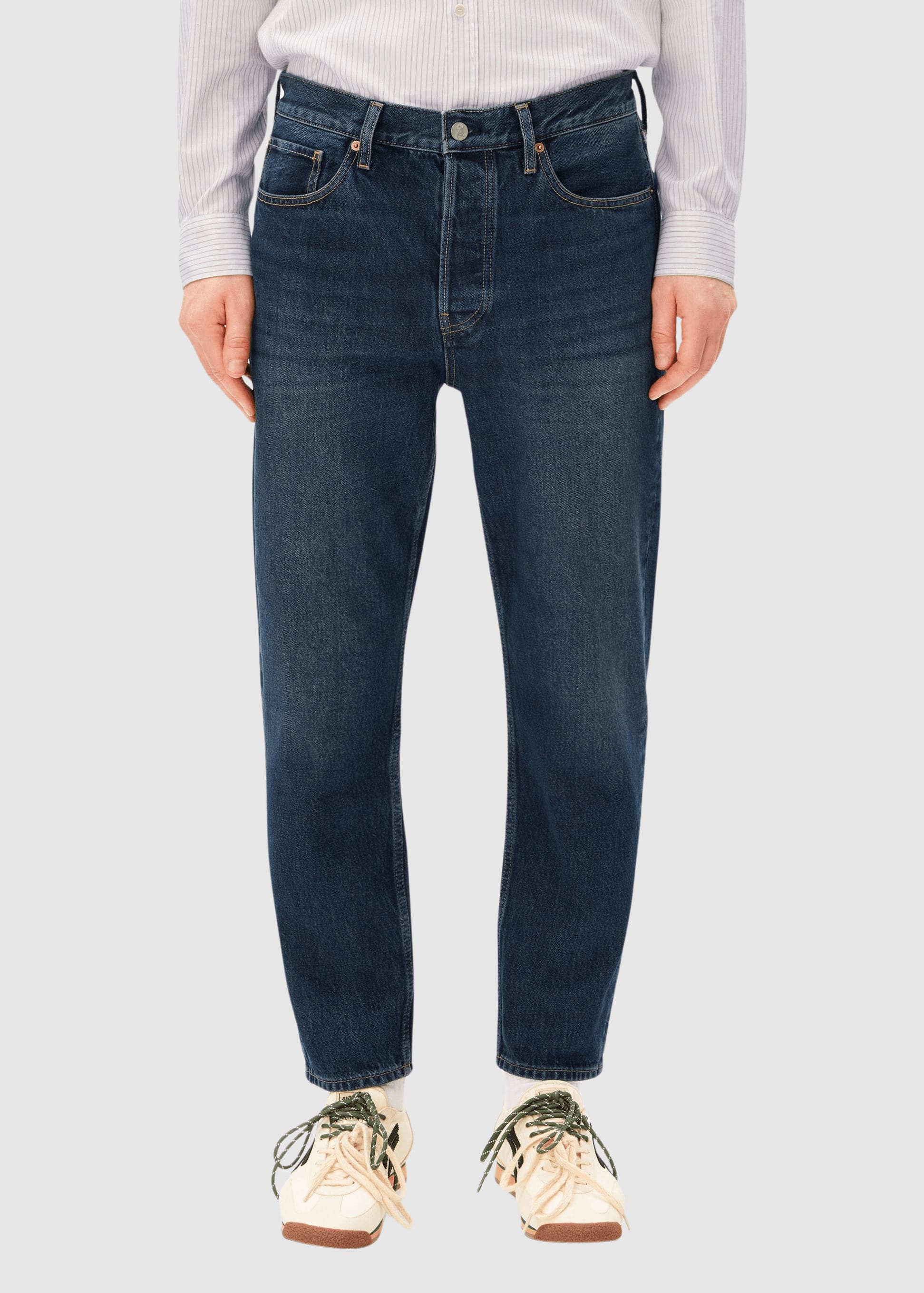 Maakxy Relaxed Tapered Jean Moonstone