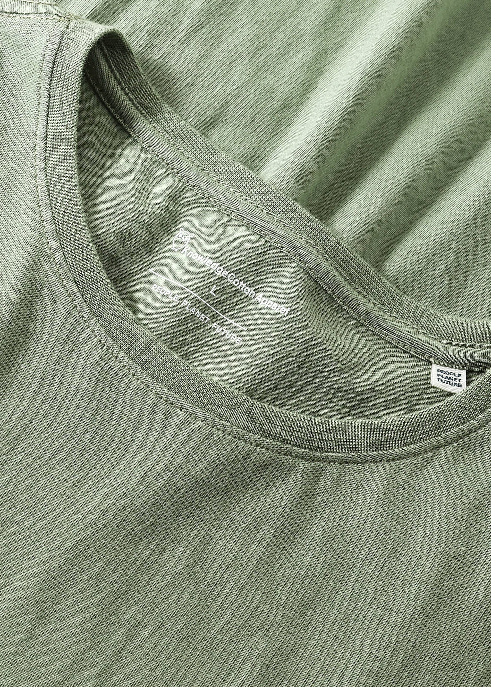 knowledge-cotton-apparel-basic-t-shirt-lily-pad-2.jpeg Basic T-Shirt Lily Pad