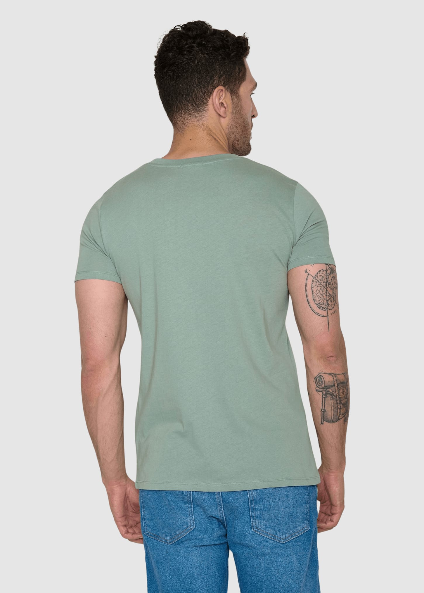 Bike Mountain Pines Guide T-Shirt Soft Sage