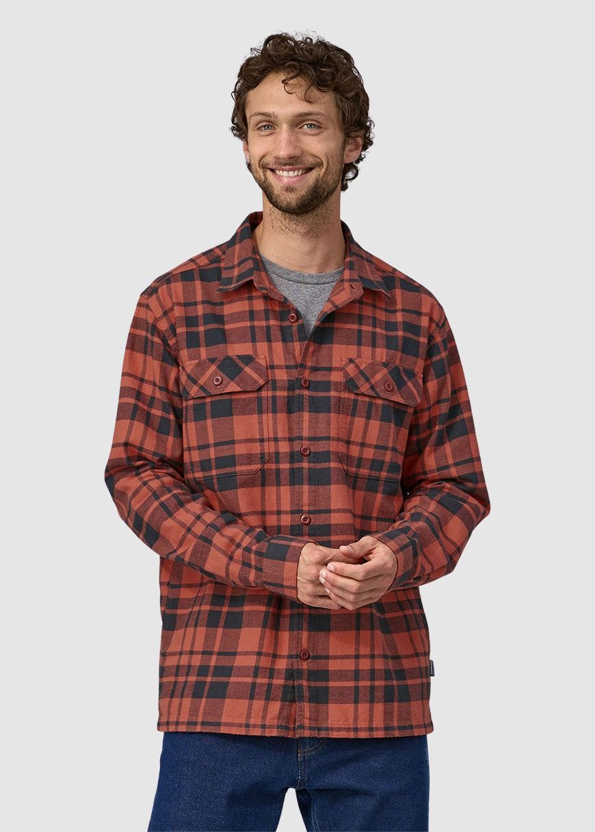 M's L/S Organic Cotton MW Fjord Flannel Shirt