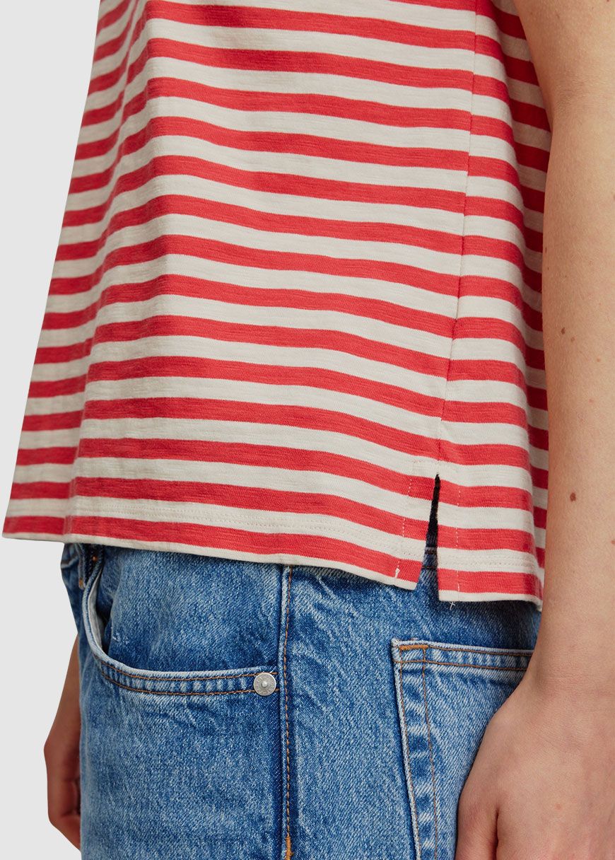 T-Shirt Zinnia Stripes
