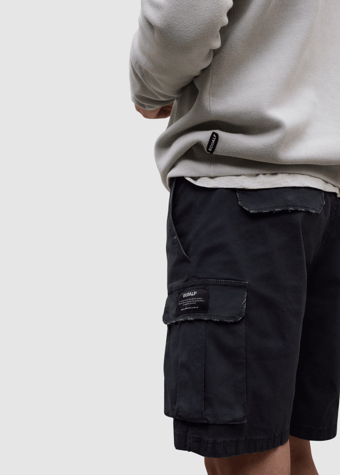 Ethicargo Shorts Man Asphalt