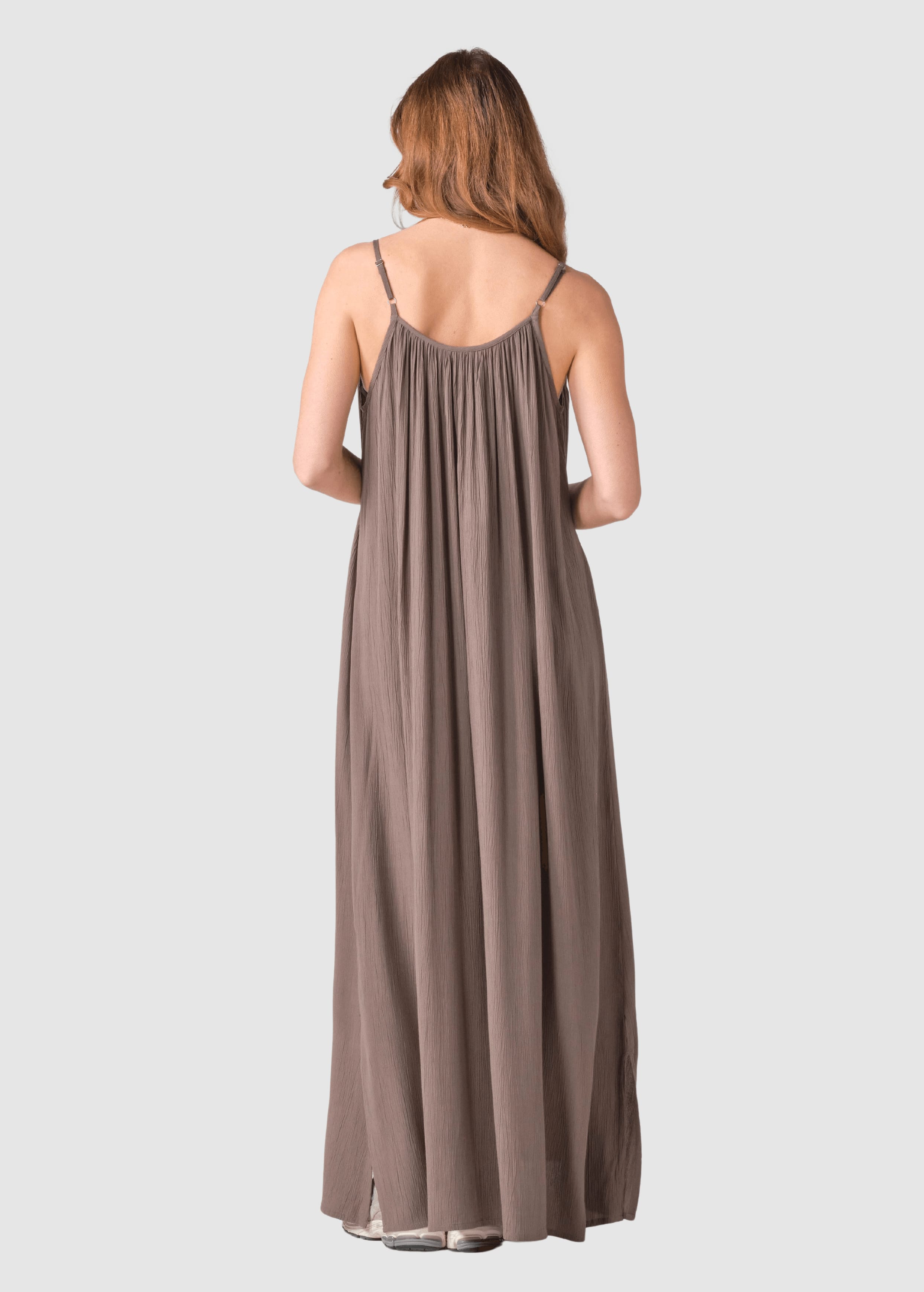 Flora Dress Taupe