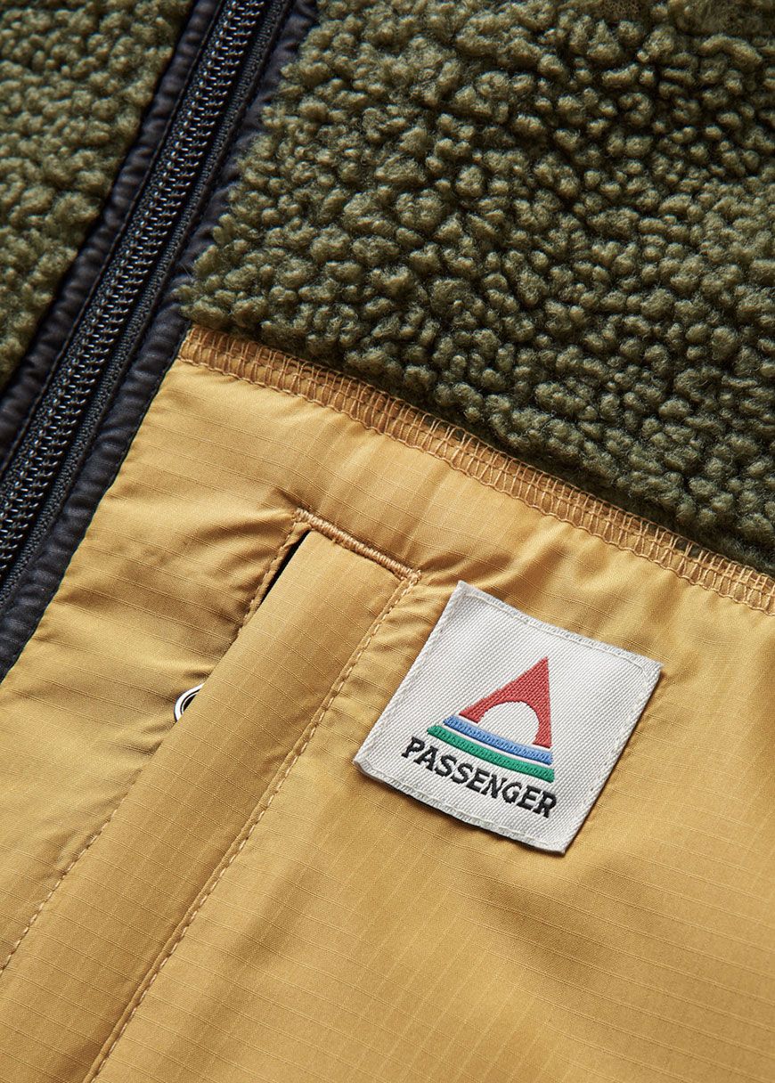 Born Explorer Recycled Polar Lined Sherpa Fleece