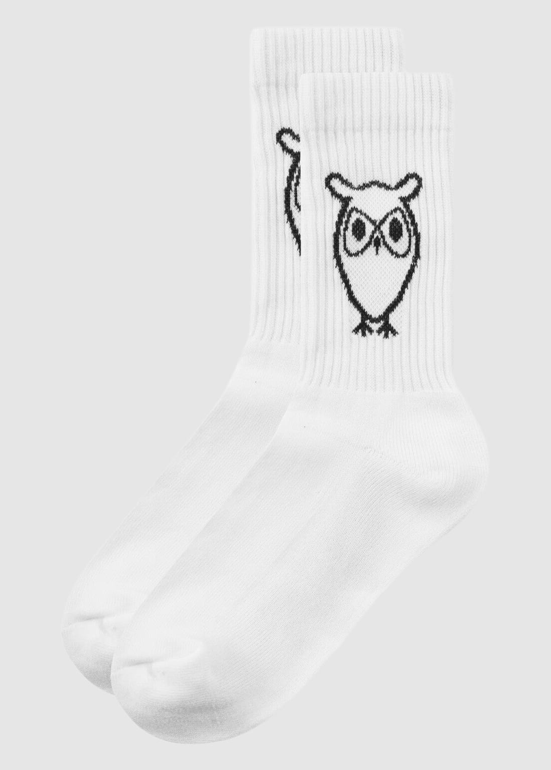 2 Pack Logo Tennis Socks Bright White