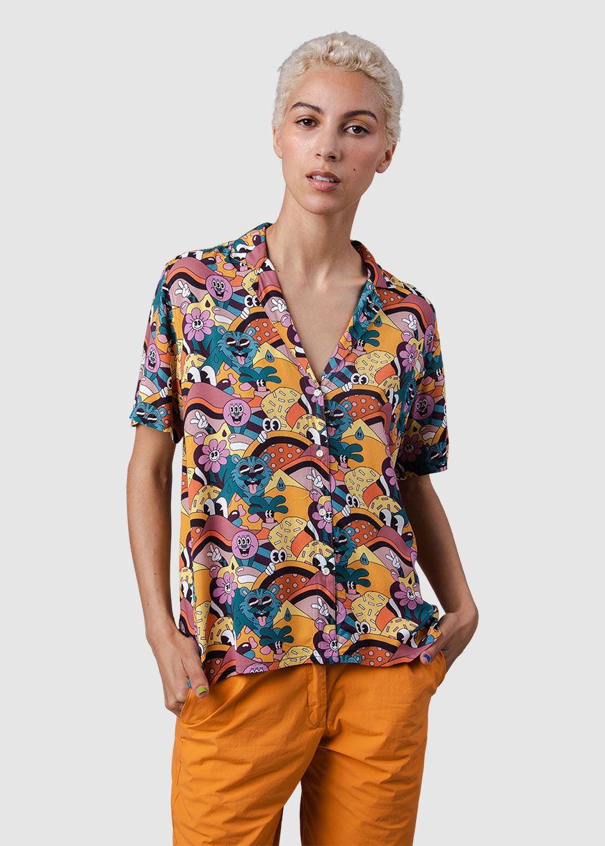 Yeye Weller Aloha Blouse Yeye Weller Aloha Blouse