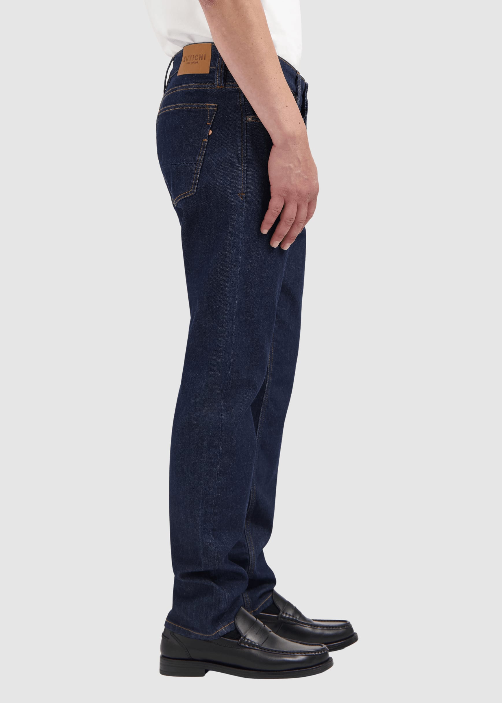 kuyichi-jim-regular-slim-dark-rinse-2.jpeg Jim Regular Slim Dark Rinse