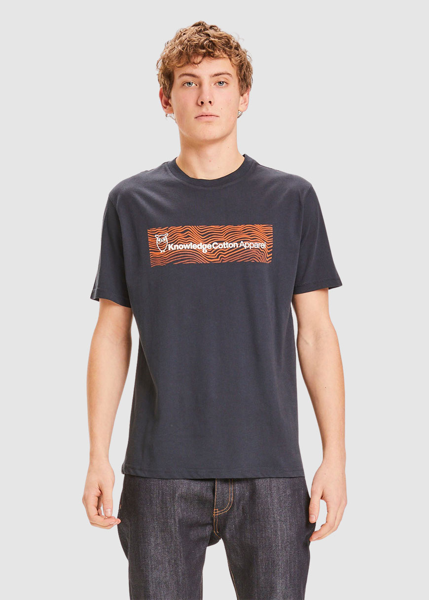 Alder Front Box Trademark Waves Tee Alder Front Box Trademark Waves Tee