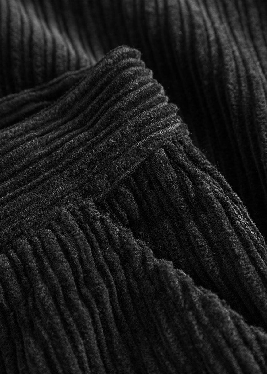 Posey Wide High-Rise Irregular Corduroy Pants Posey Wide High-Rise Irregular Corduroy Pants