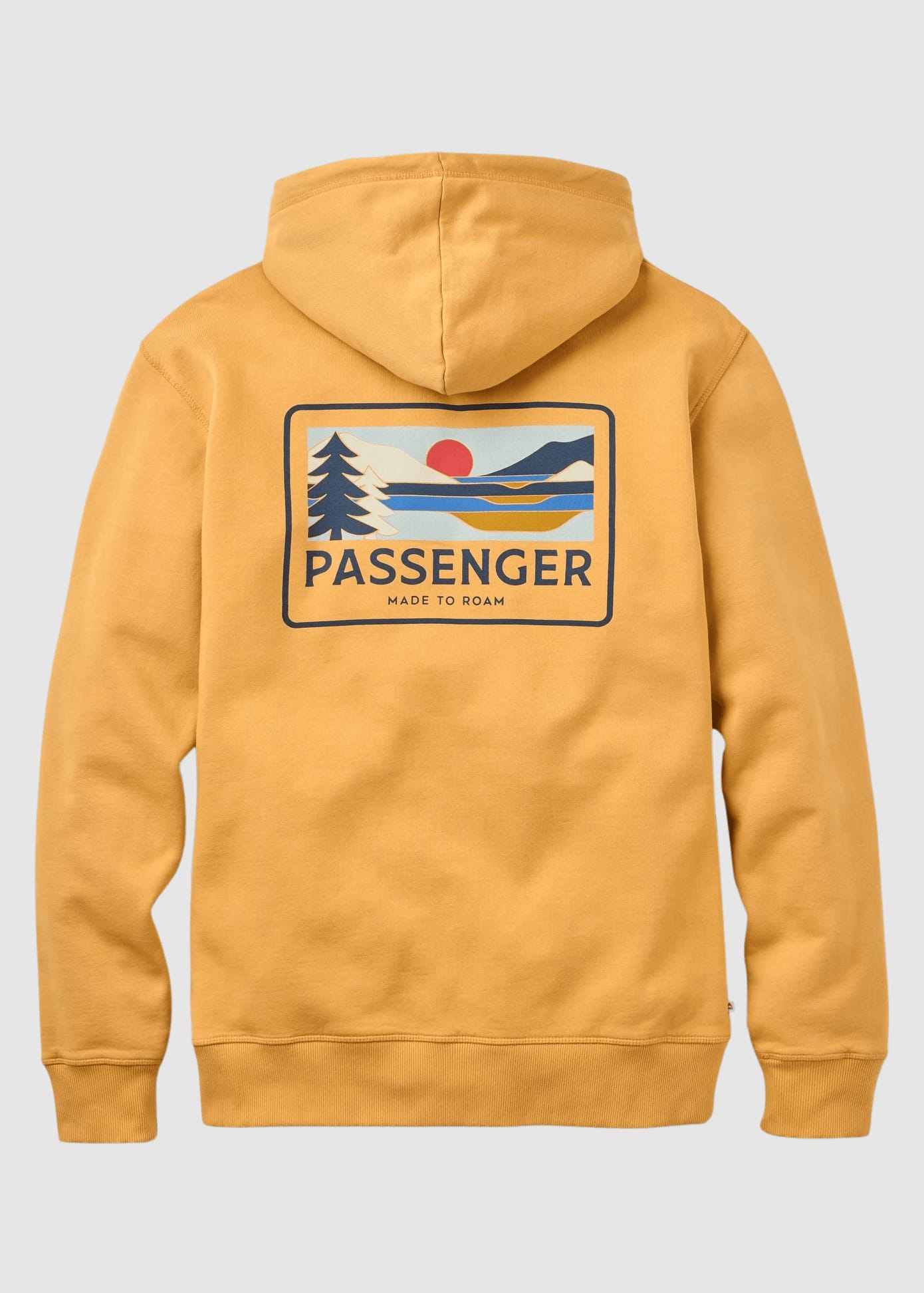Roamer Recycled Cotton Hoodie Spruce Yellow