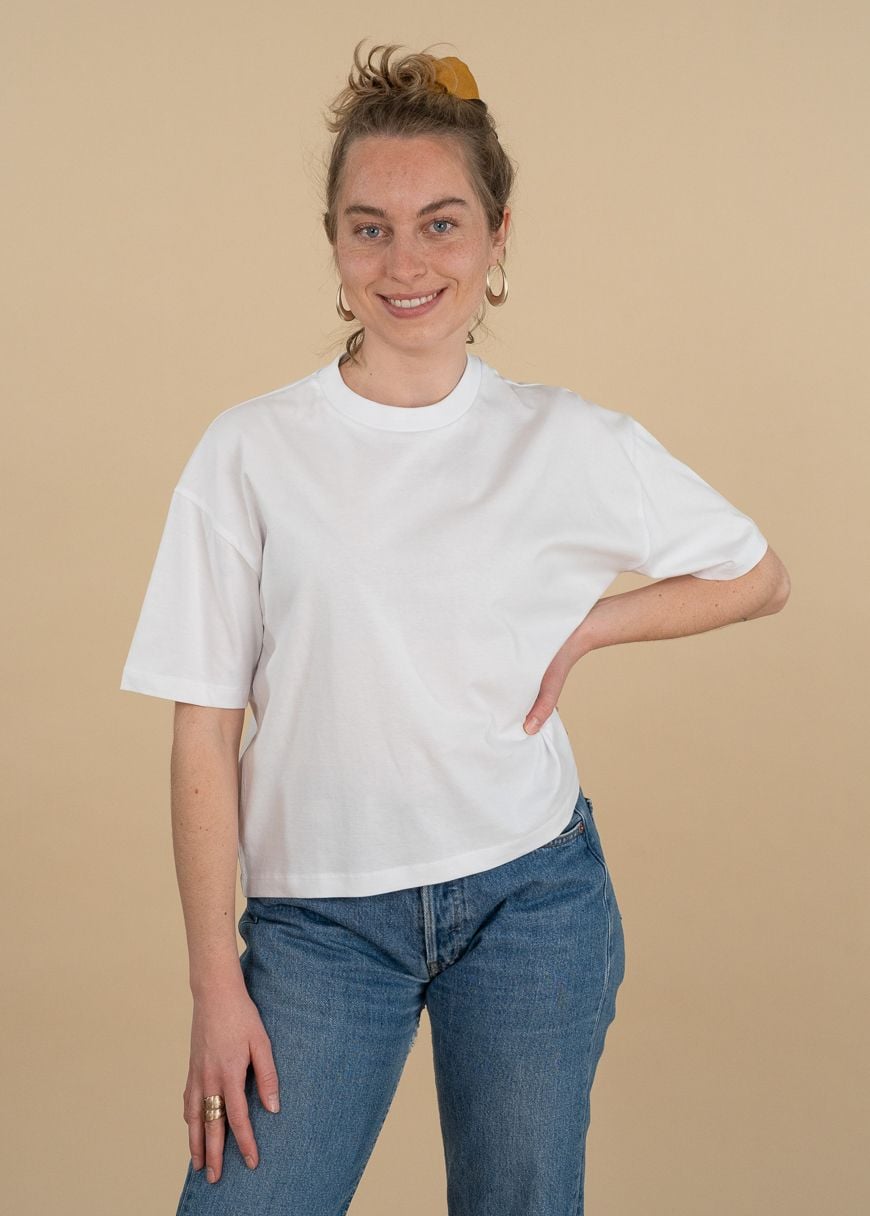 Oversized T-Shirt Woman White