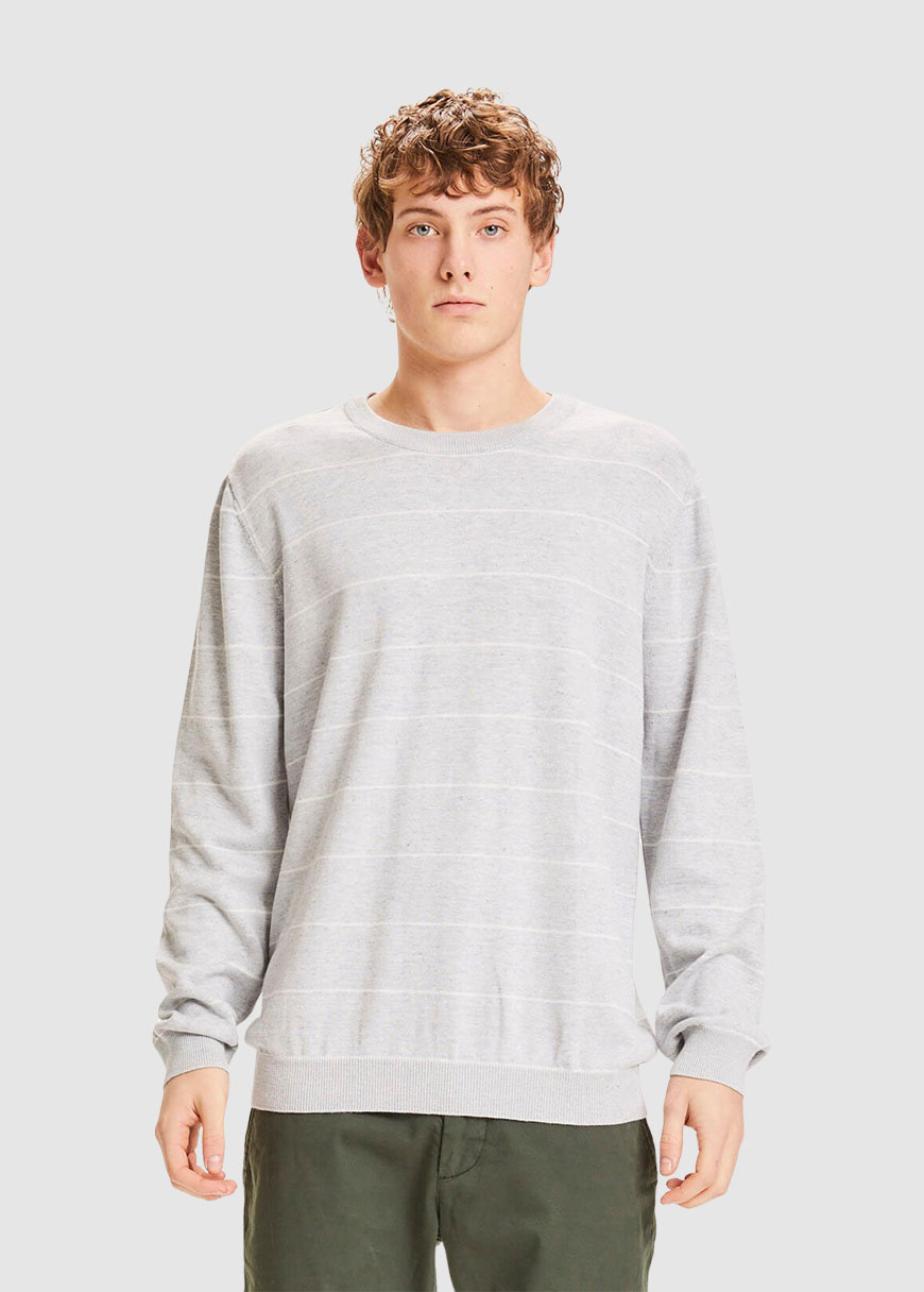 Forrest O-Neck Striped Knit Forrest O-Neck Striped Knit
