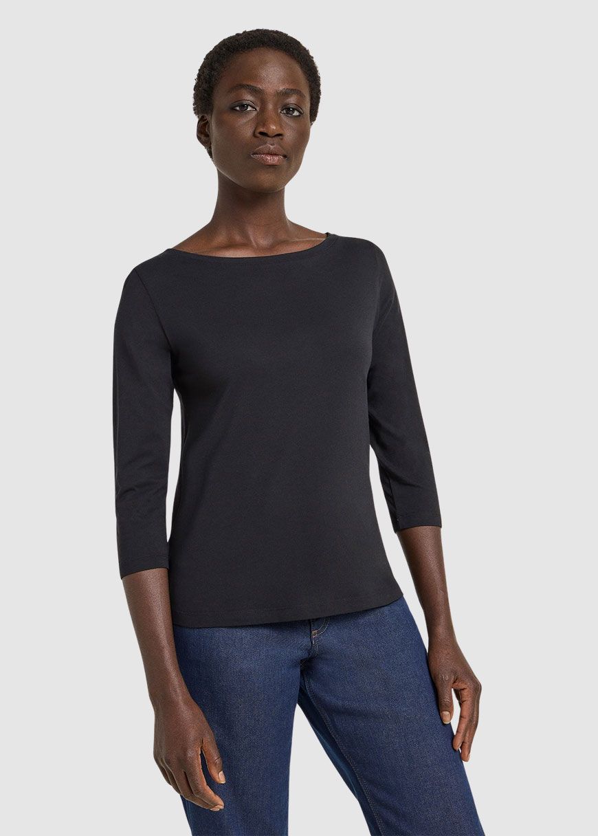 U-Boot Shirt mit 3/4 Arm
