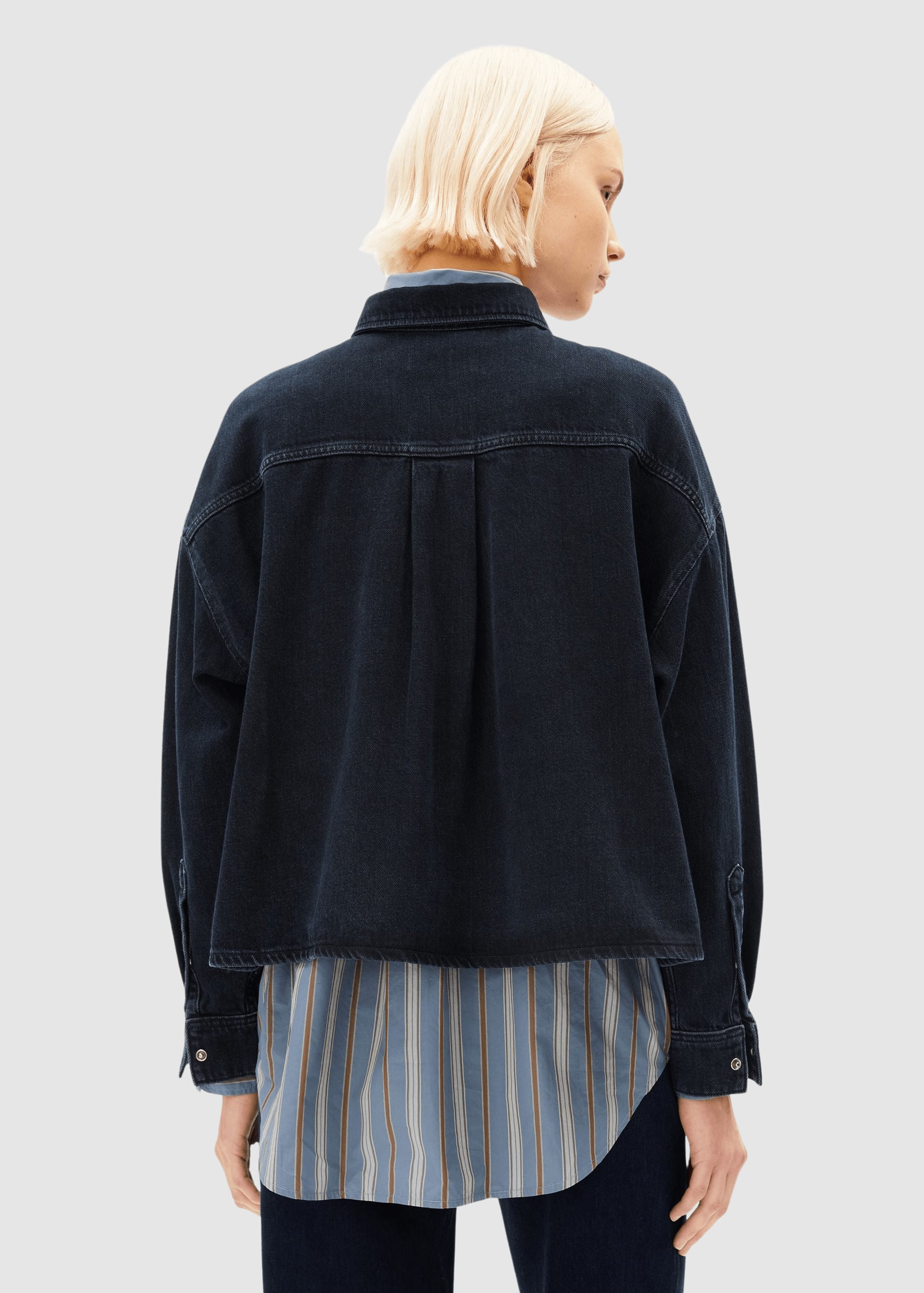 Nalaani Denim Blouse Rinse