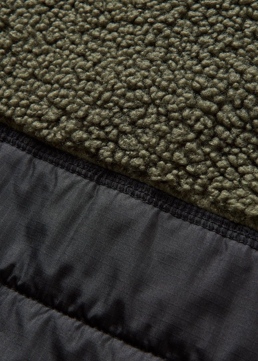 Born Explorer Recycled Polar Lined Sherpa Fleece