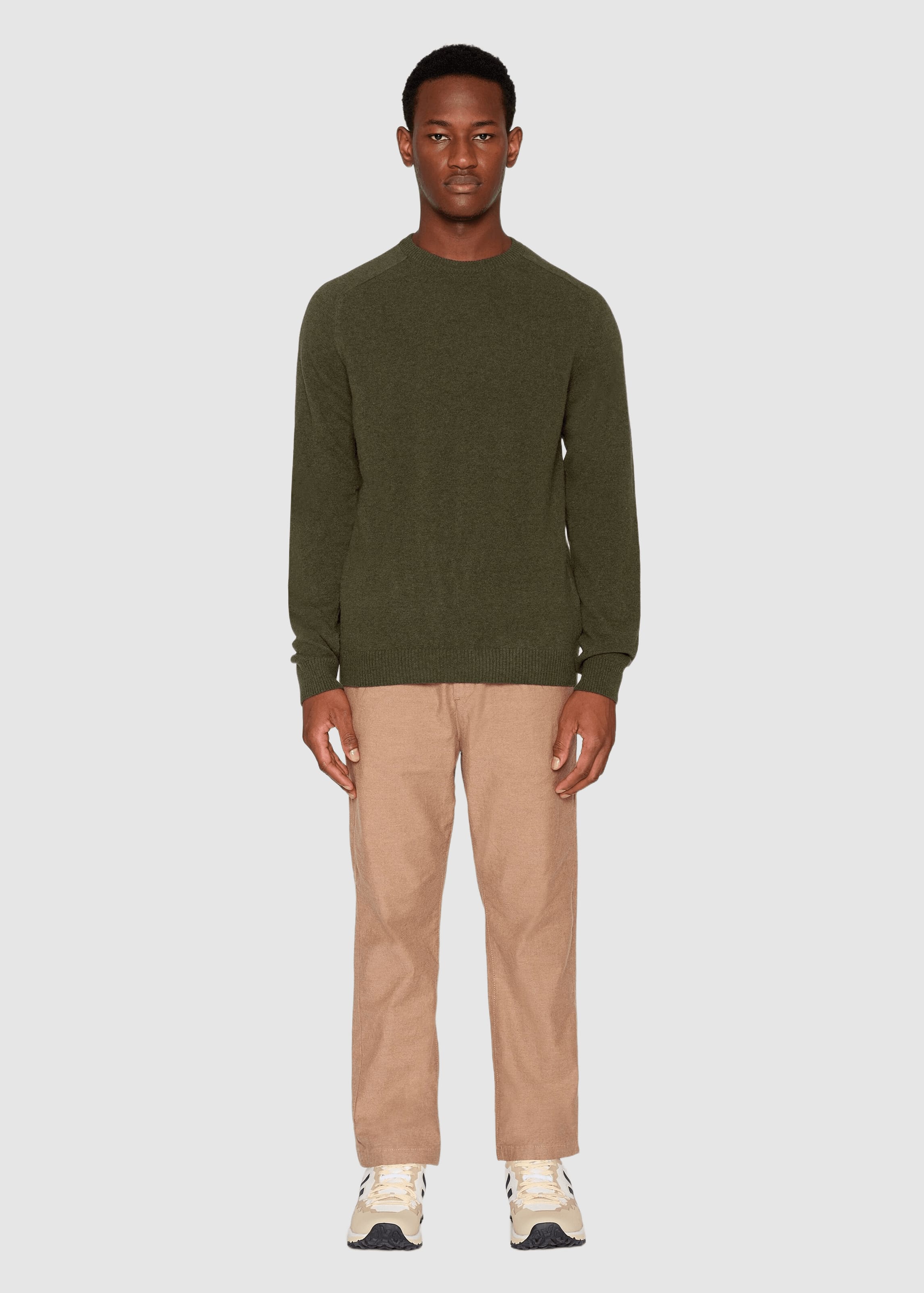 Lambswool Crew Neck Forrest Night