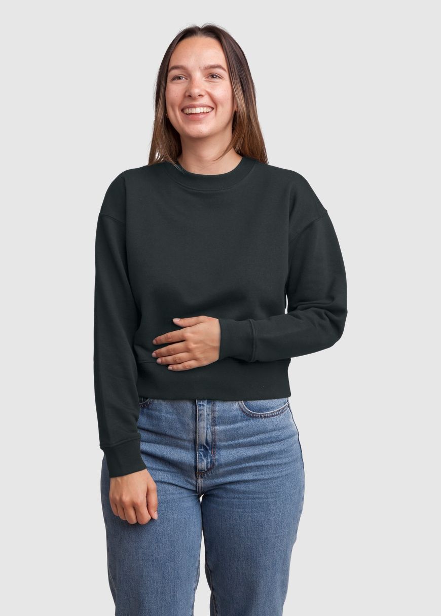 Sweater Cropped Woman Sweater Cropped Woman