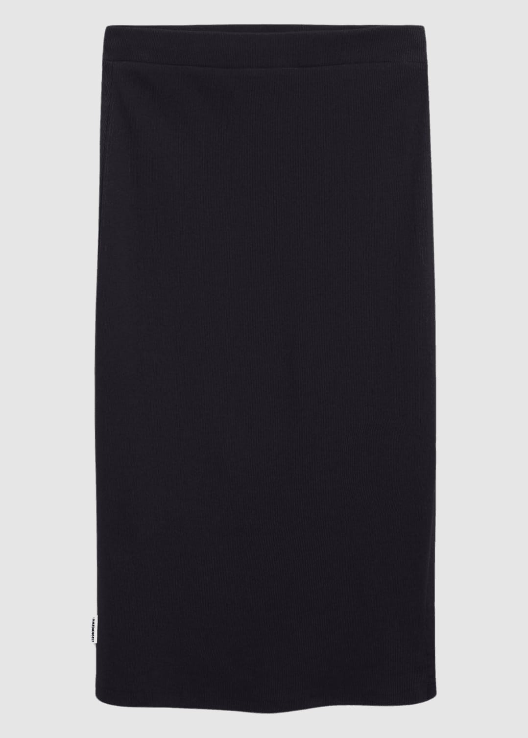 Azitaa Rib Midi Skirt Black