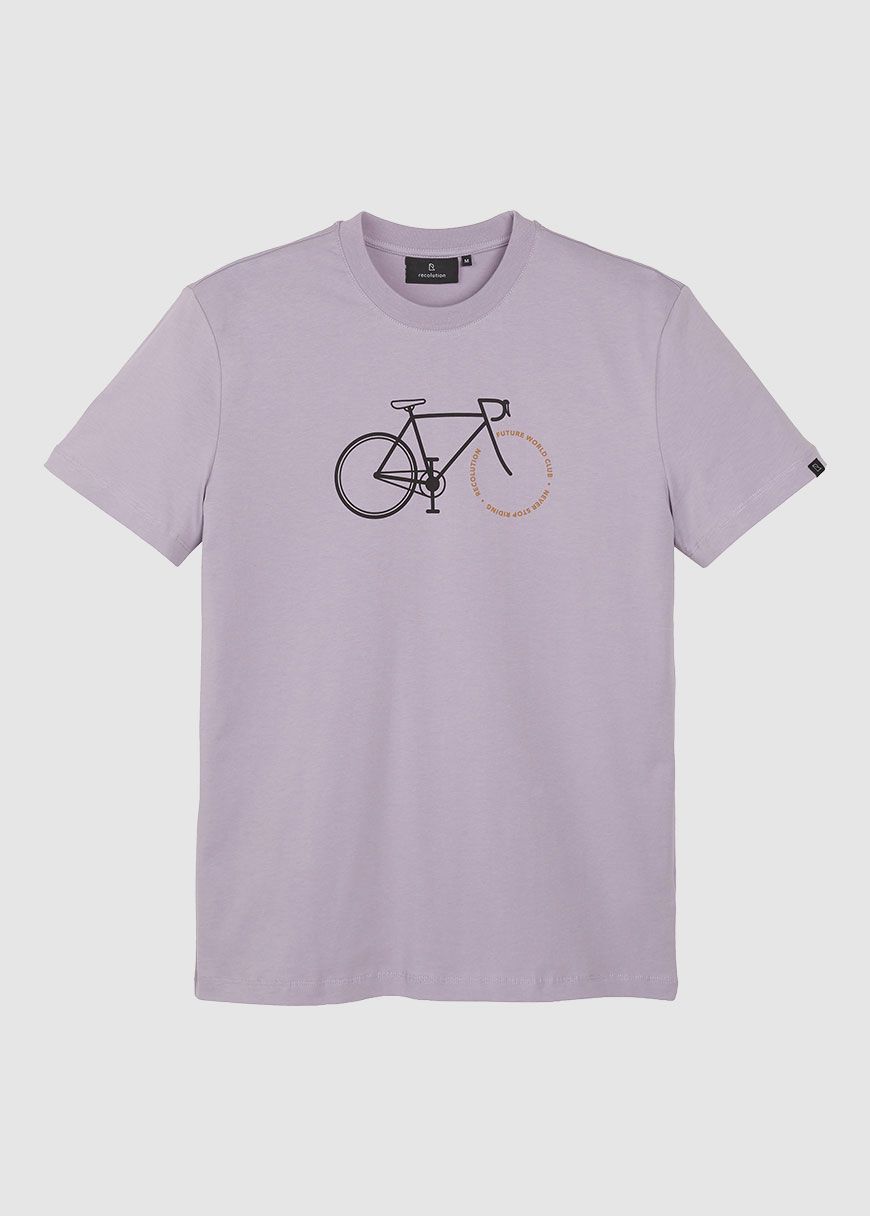 T-Shirt Agave Bike Letters