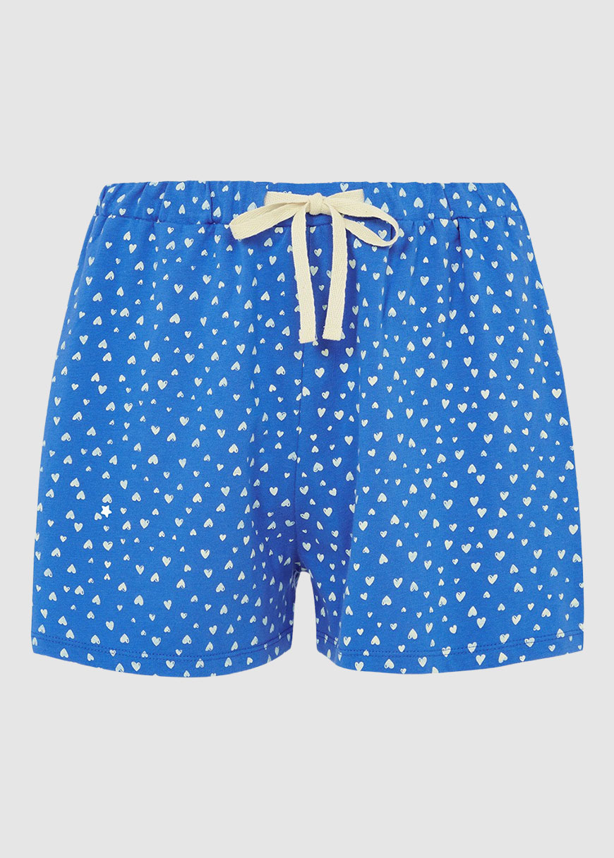 Hearts Pyjama Shorts