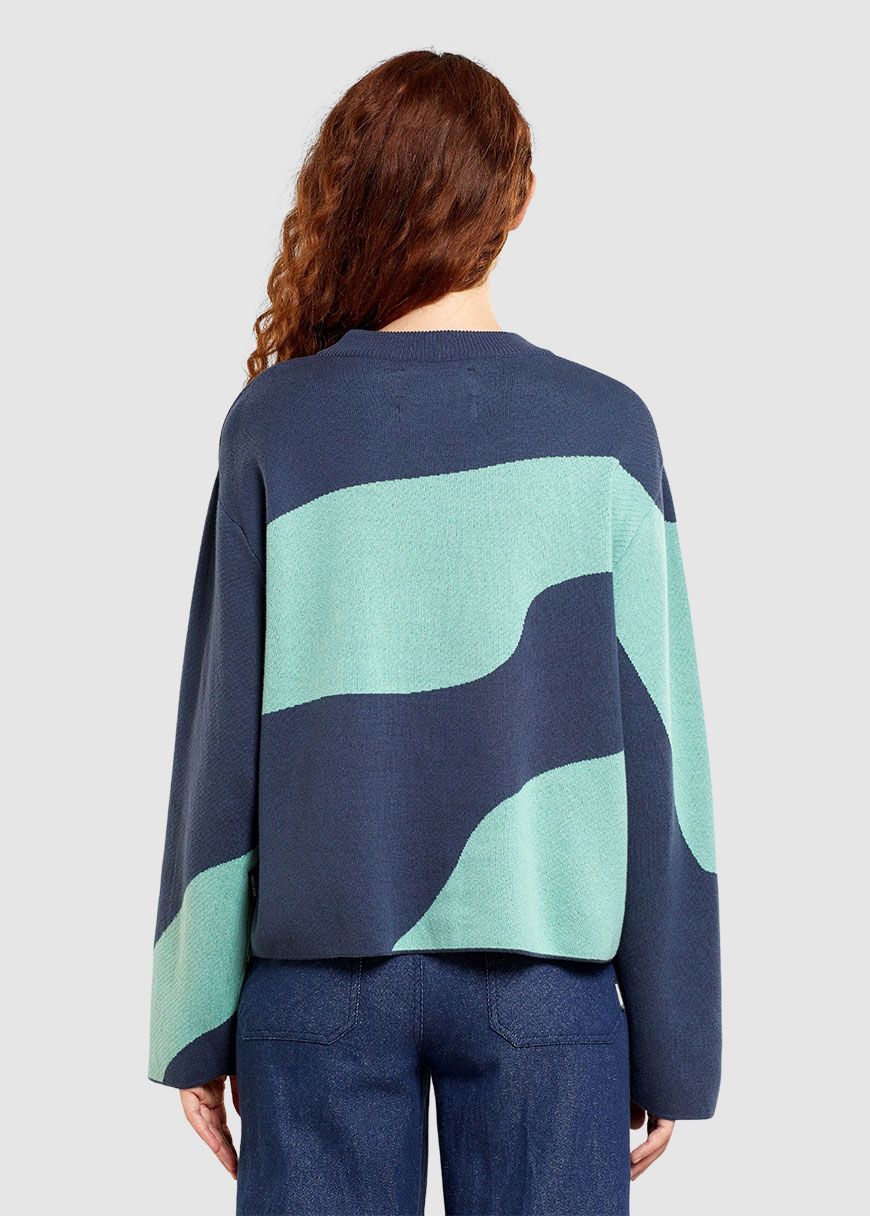 Sweater Limhamn Flowy Block