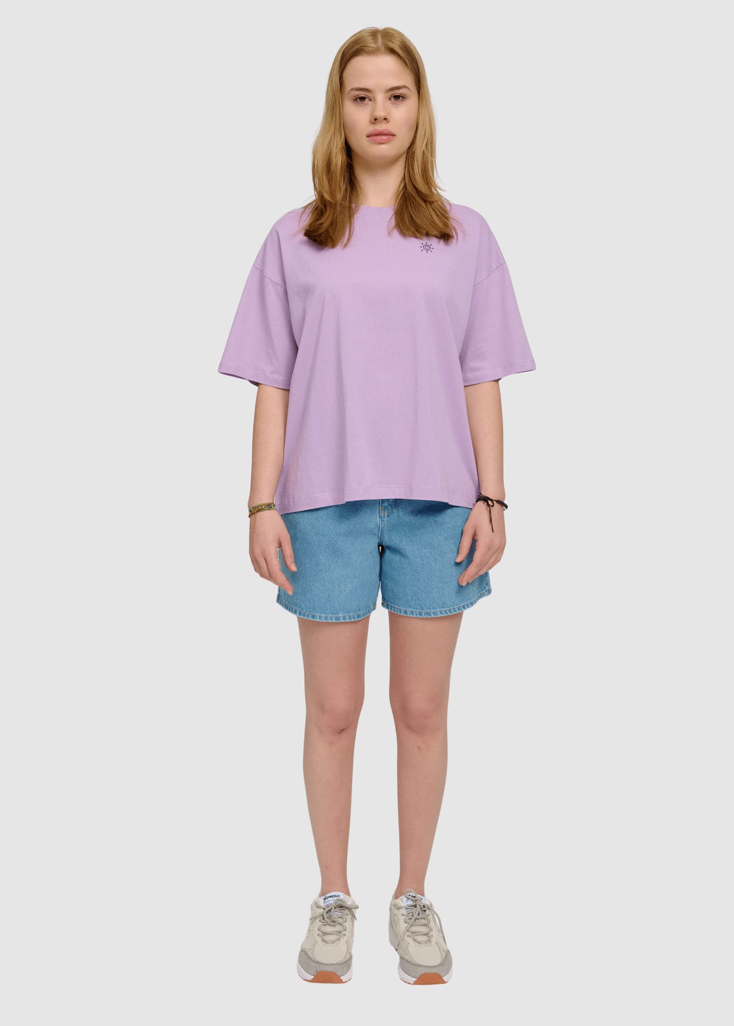 Back Print T-Shirt Orchid Palm Back Print T-Shirt Orchid Palm