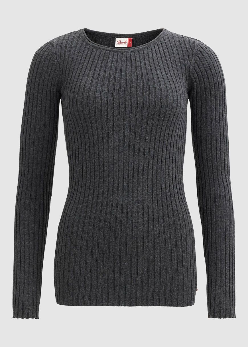 Rippstrick Pullover