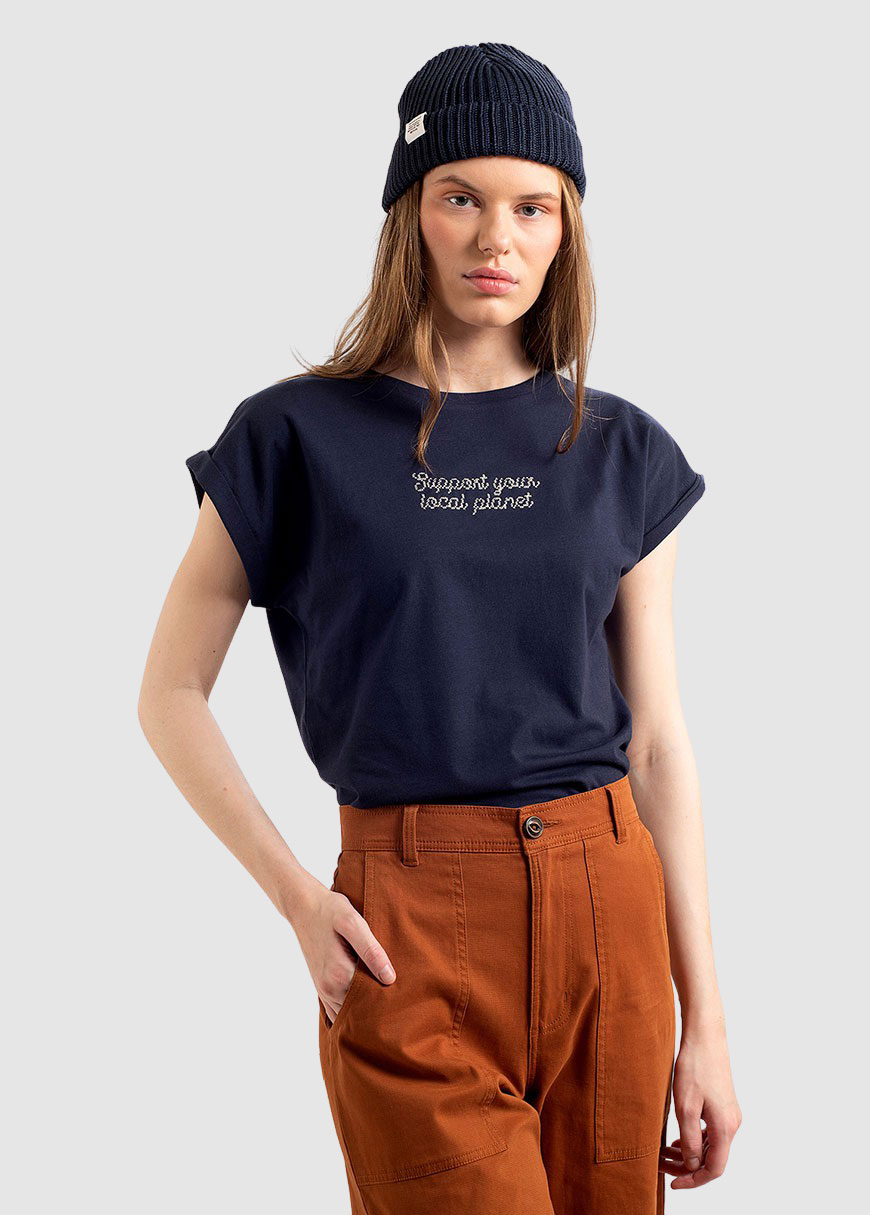 T-Shirt Visby Cross Stitch Support T-Shirt Visby Cross Stitch Support