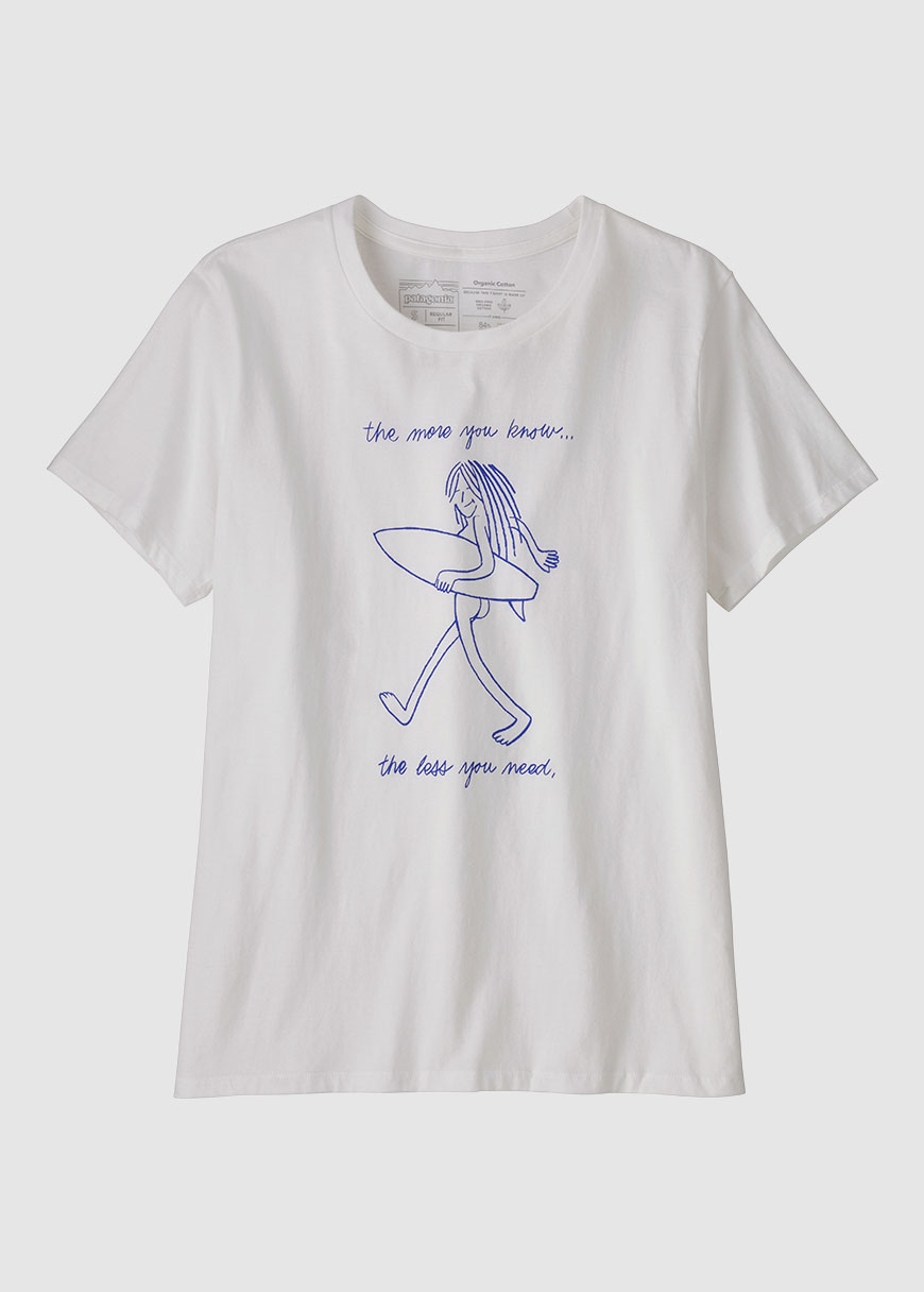 W's Skinny Dip Trip Organic Crew T-Shirt W's Skinny Dip Trip Organic Crew T-Shirt