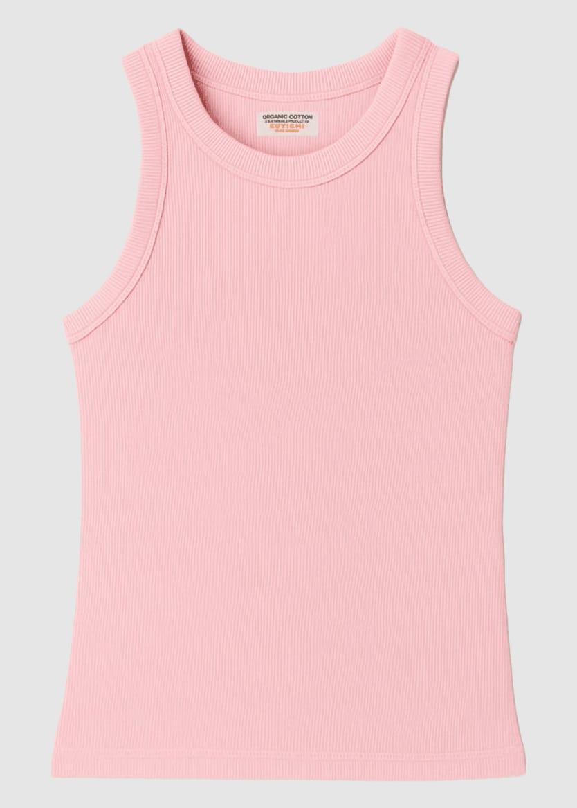 Romy Rib Tanktop Dusty Pink Romy Rib Tanktop Dusty Pink