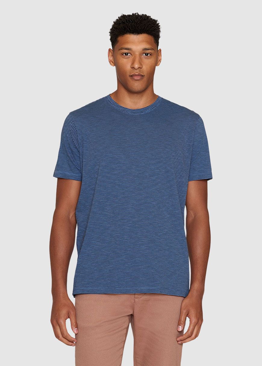 Narrow Striped Slub Tee Narrow Striped Slub Tee