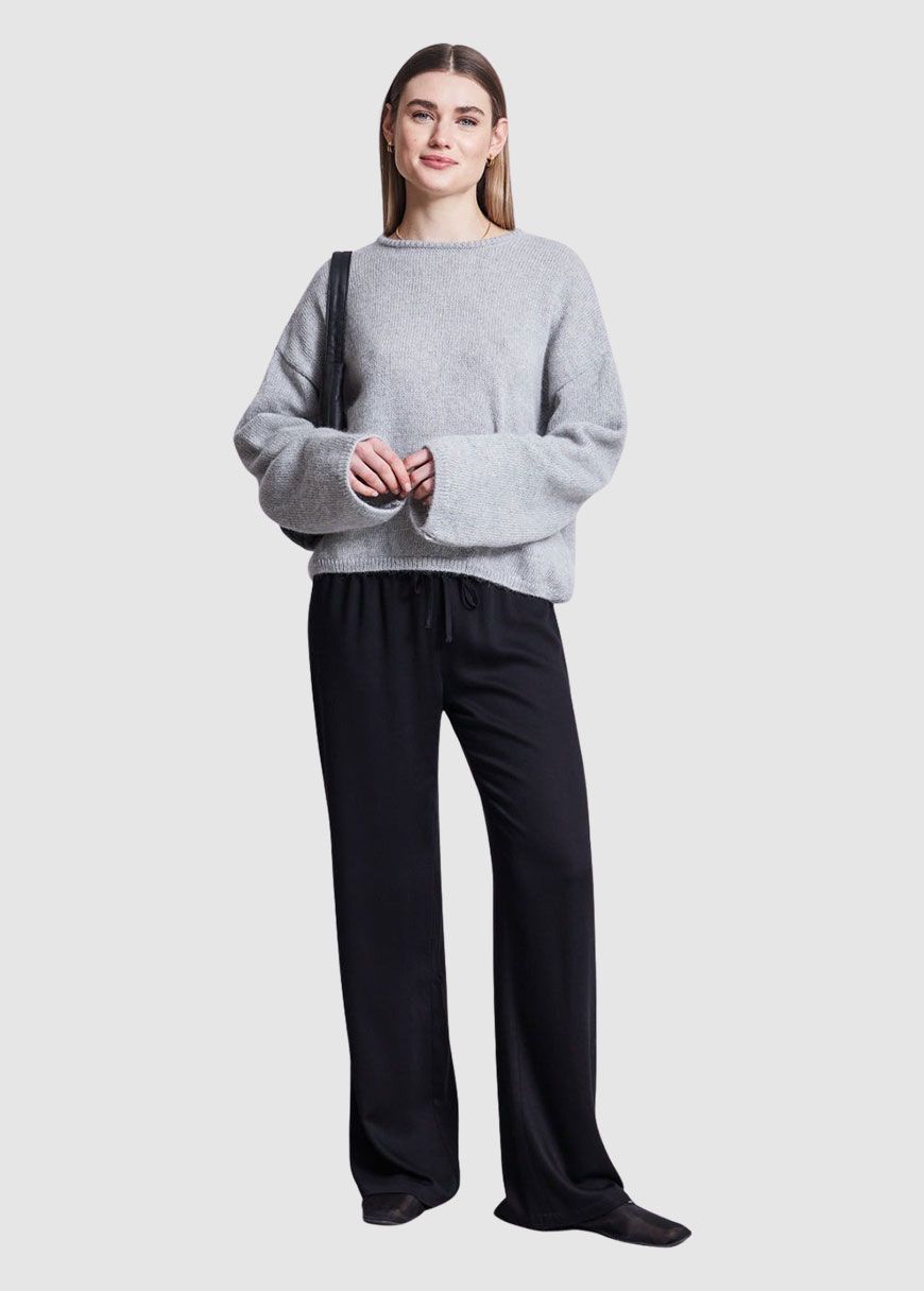 Mid Rise Loose Pants Strath