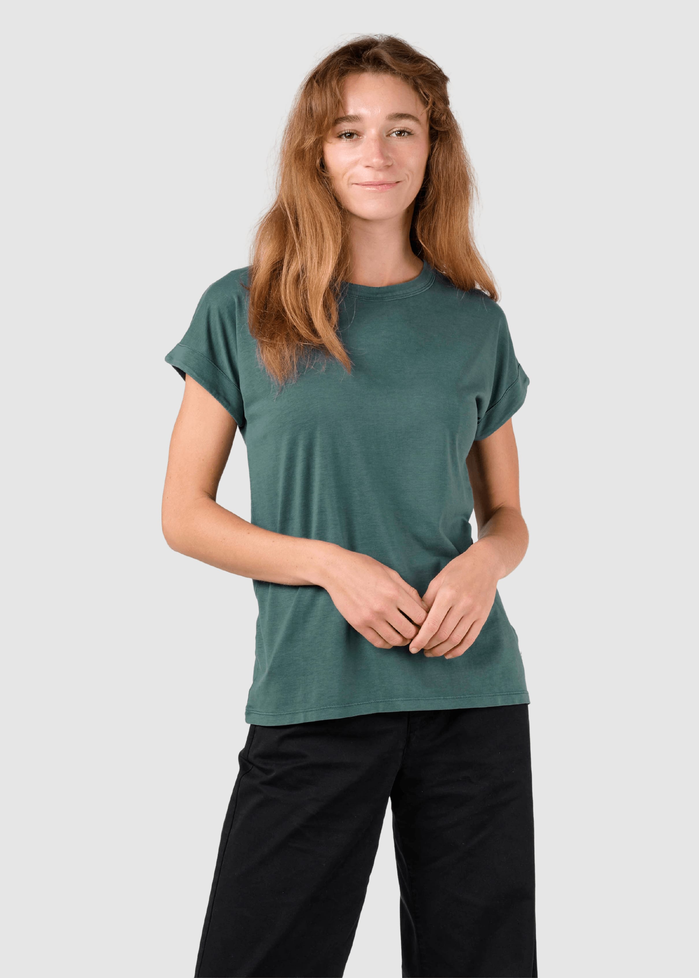 Sigrid Tee Ocs Moss Green Sigrid Tee Ocs Moss Green