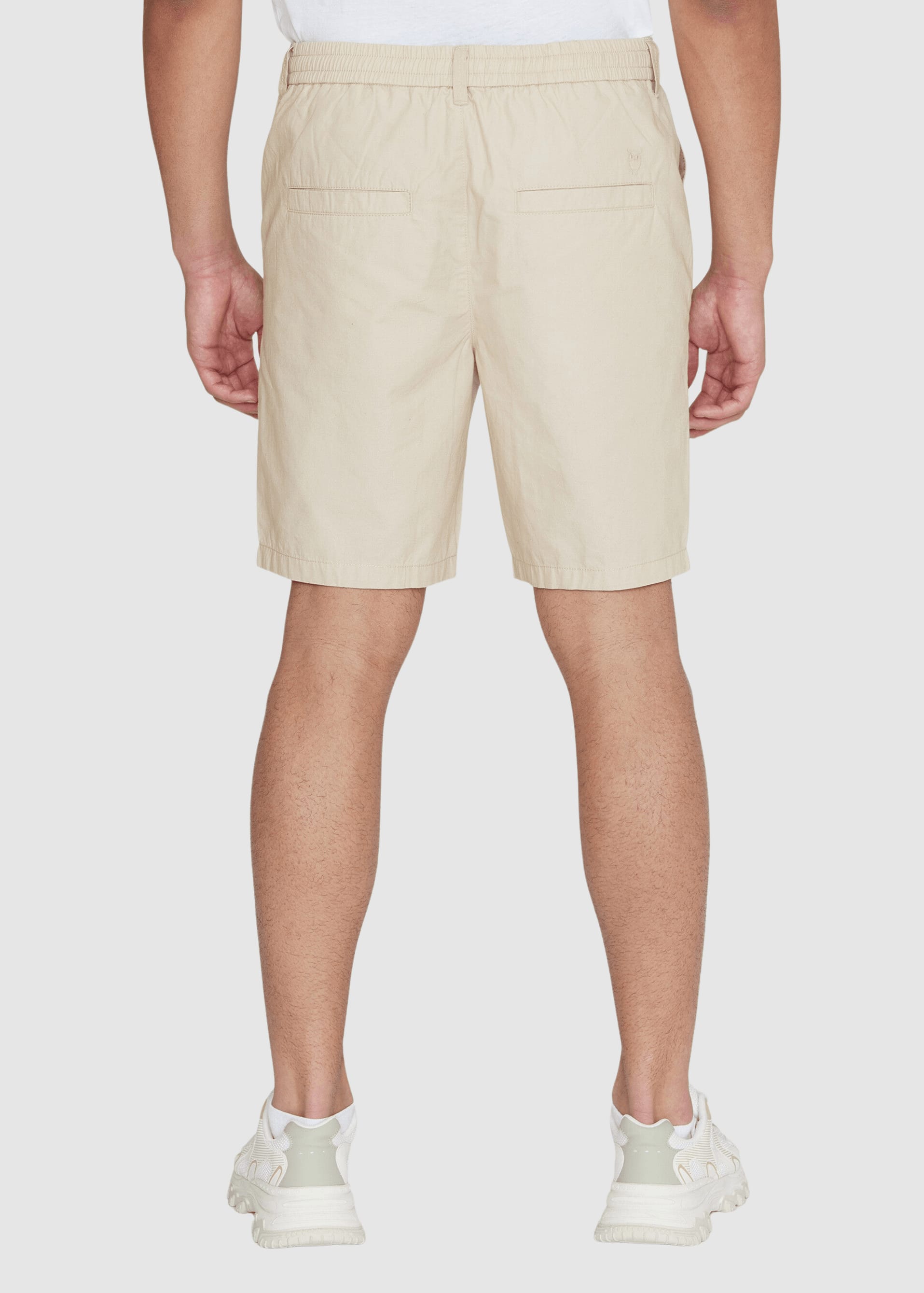 Fig Comfort Poplin Shorts Light Feather Gray