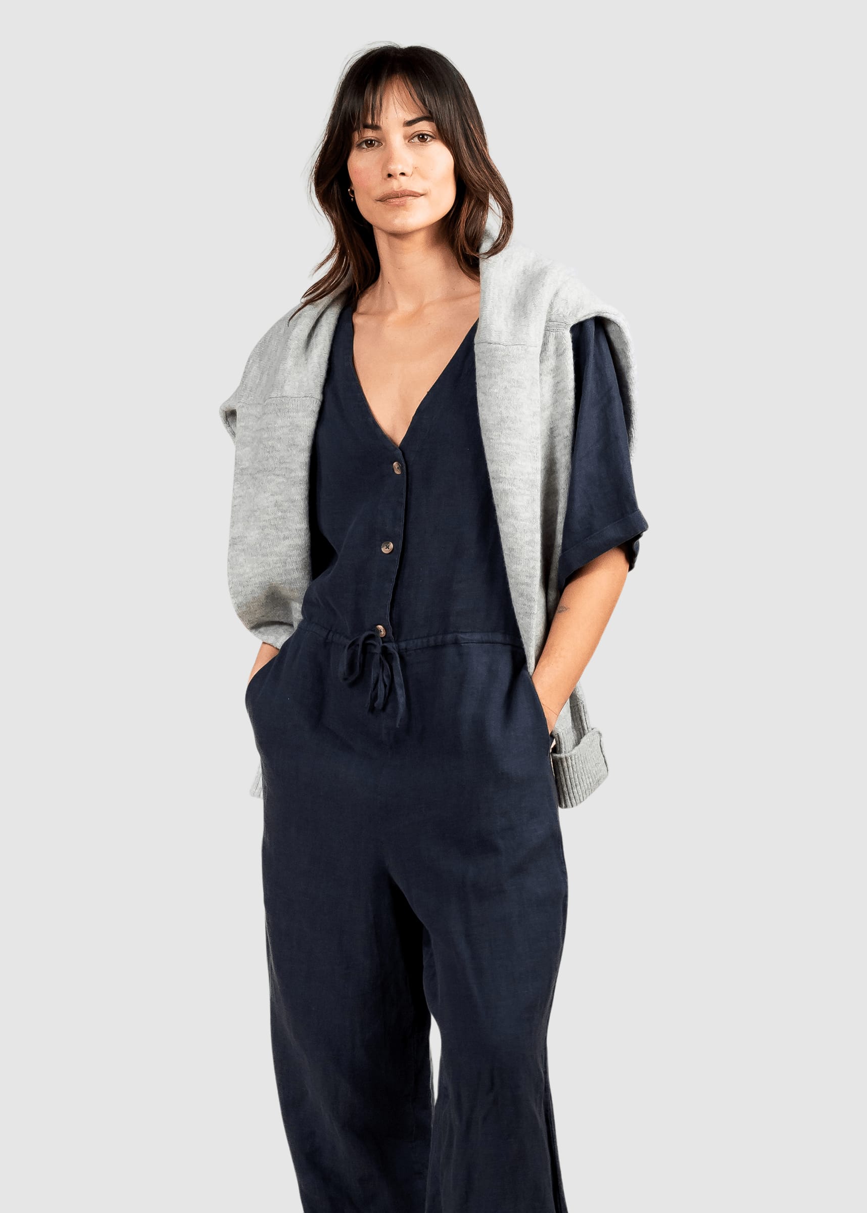 Sammie Jumpsuit Midnight Blue Sammie Jumpsuit Midnight Blue