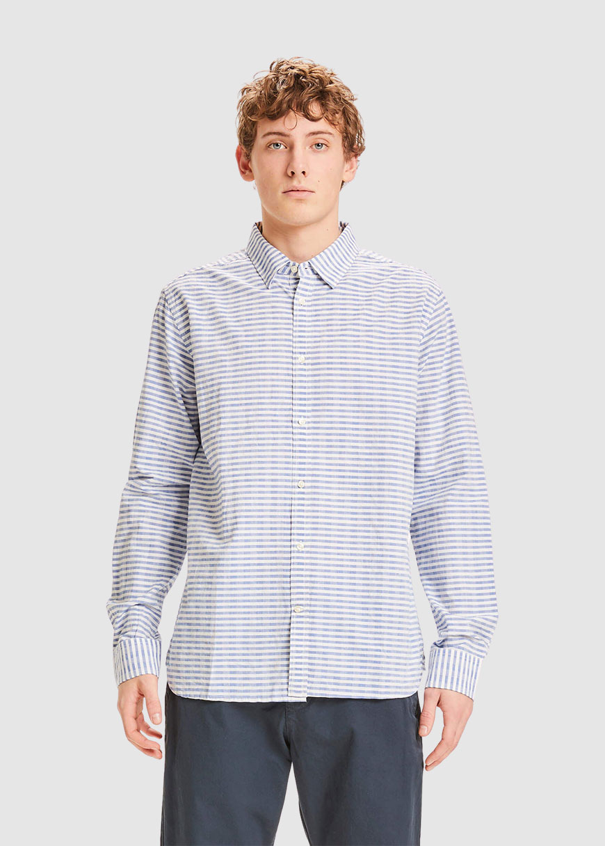 Elder Regular Fit Horizontal Striped Shirt Elder Regular Fit Horizontal Striped Shirt