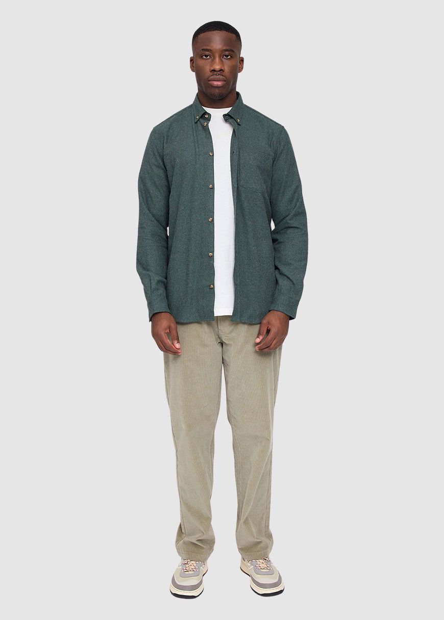 mazine_melange_flannel_shirt_AW_25_MAZ_25302518_Bottle_Mel_3_3a2a91168b Melange Flannel Shirt