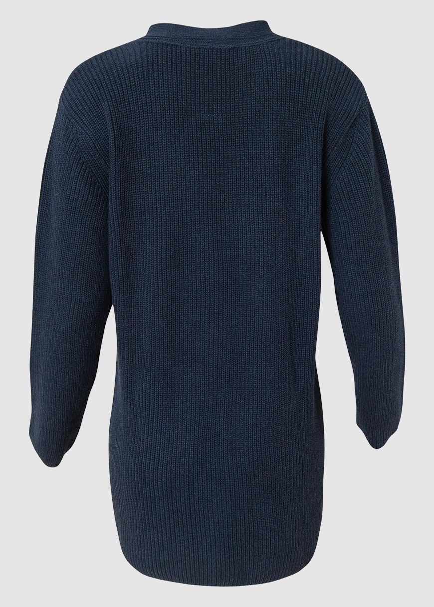 Rippstrick Strickjacke Lang Rippstrick Strickjacke Lang