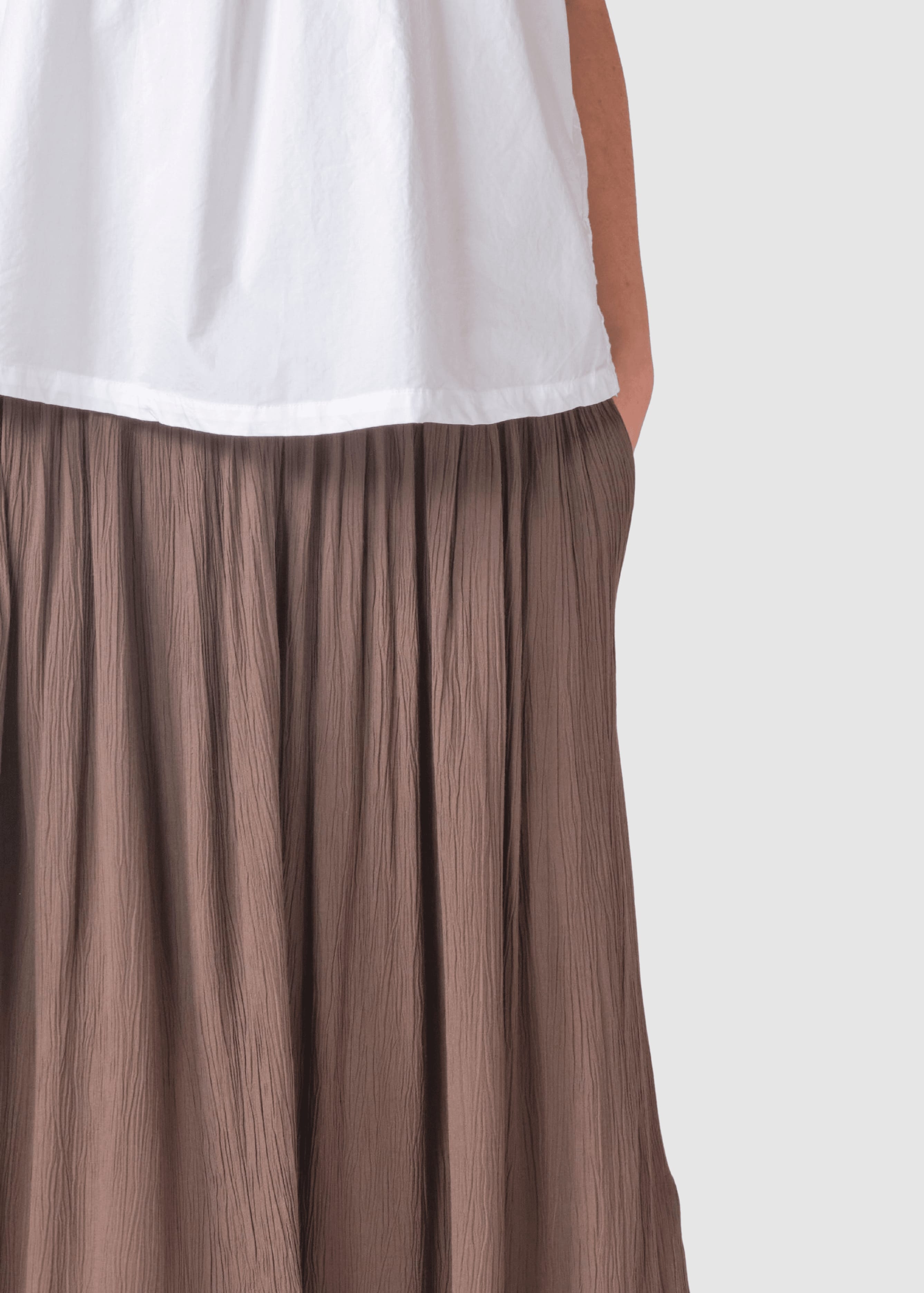 Jade Skirt Taupe