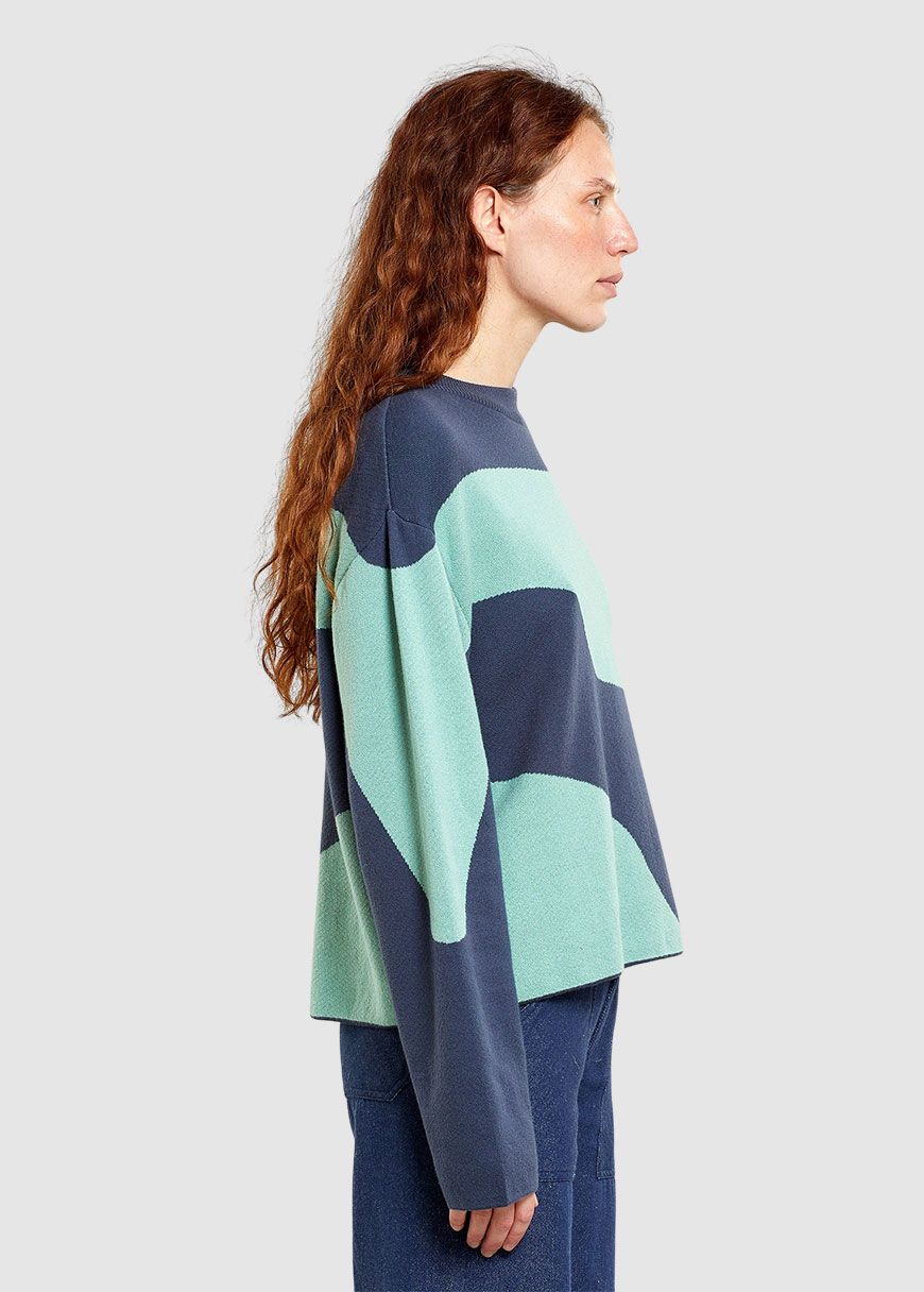 Sweater Limhamn Flowy Block