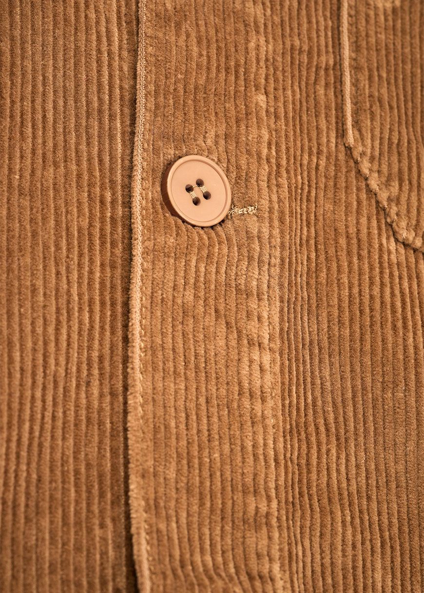 Stretched 8-Wales Corduroy Overshirt Stretched 8-Wales Corduroy Overshirt