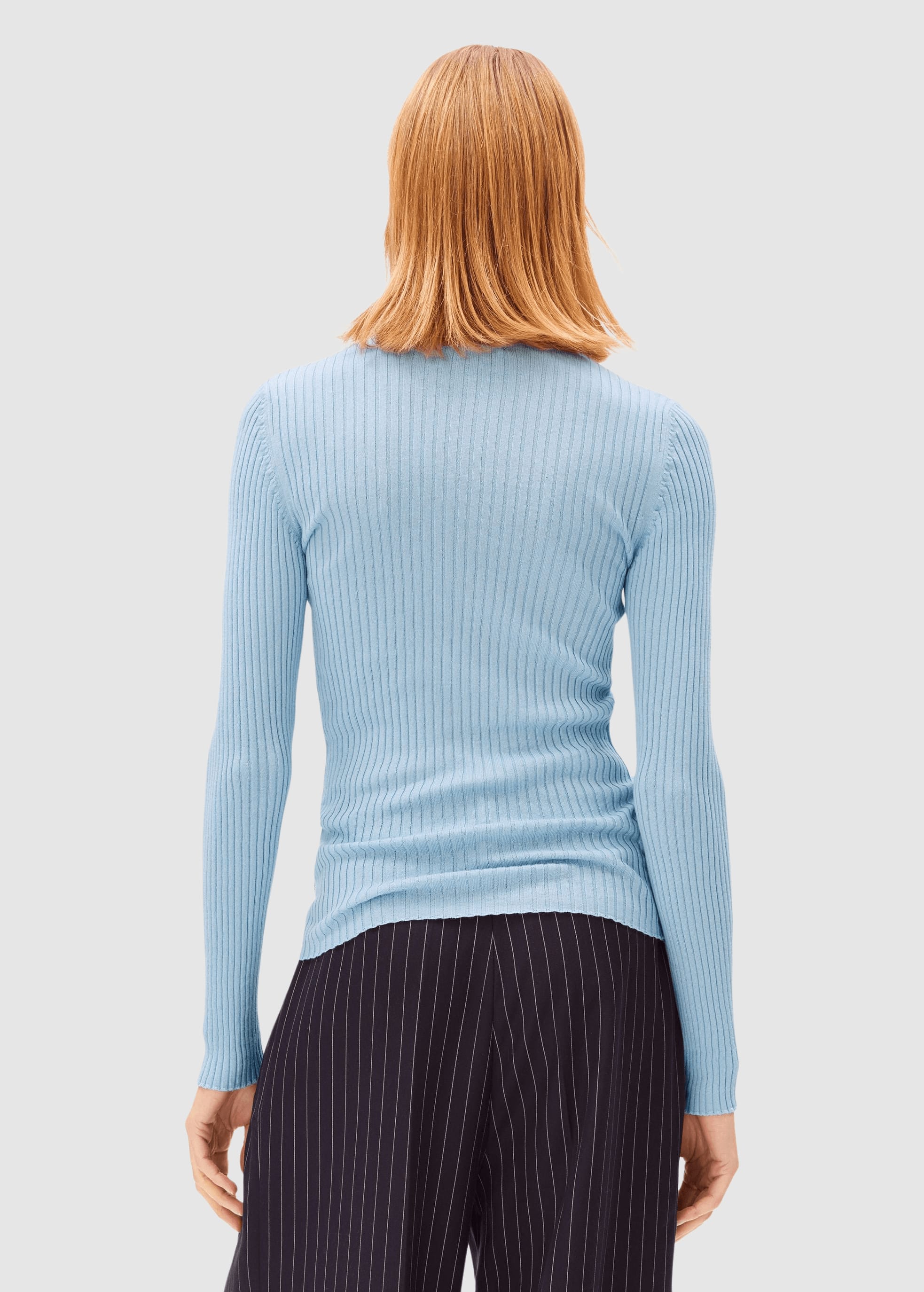Alaania Knit Sweater Blue Glow