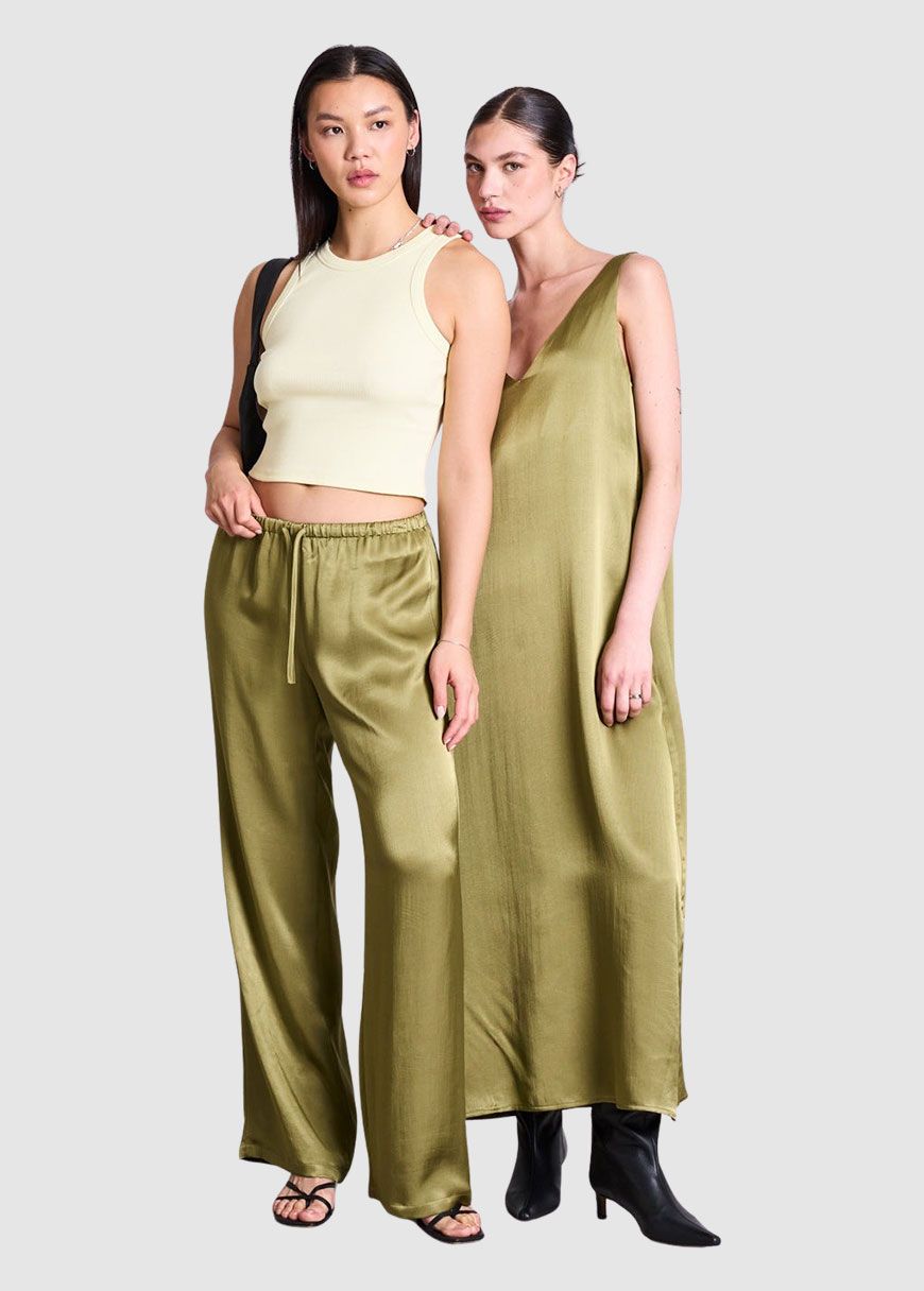 Loose Silky Pants Fris
