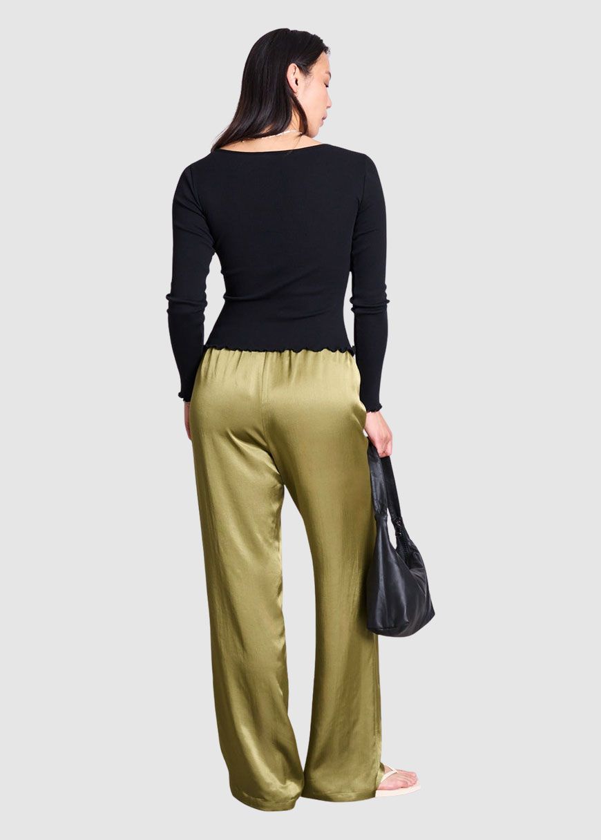 Loose Silky Pants Fris