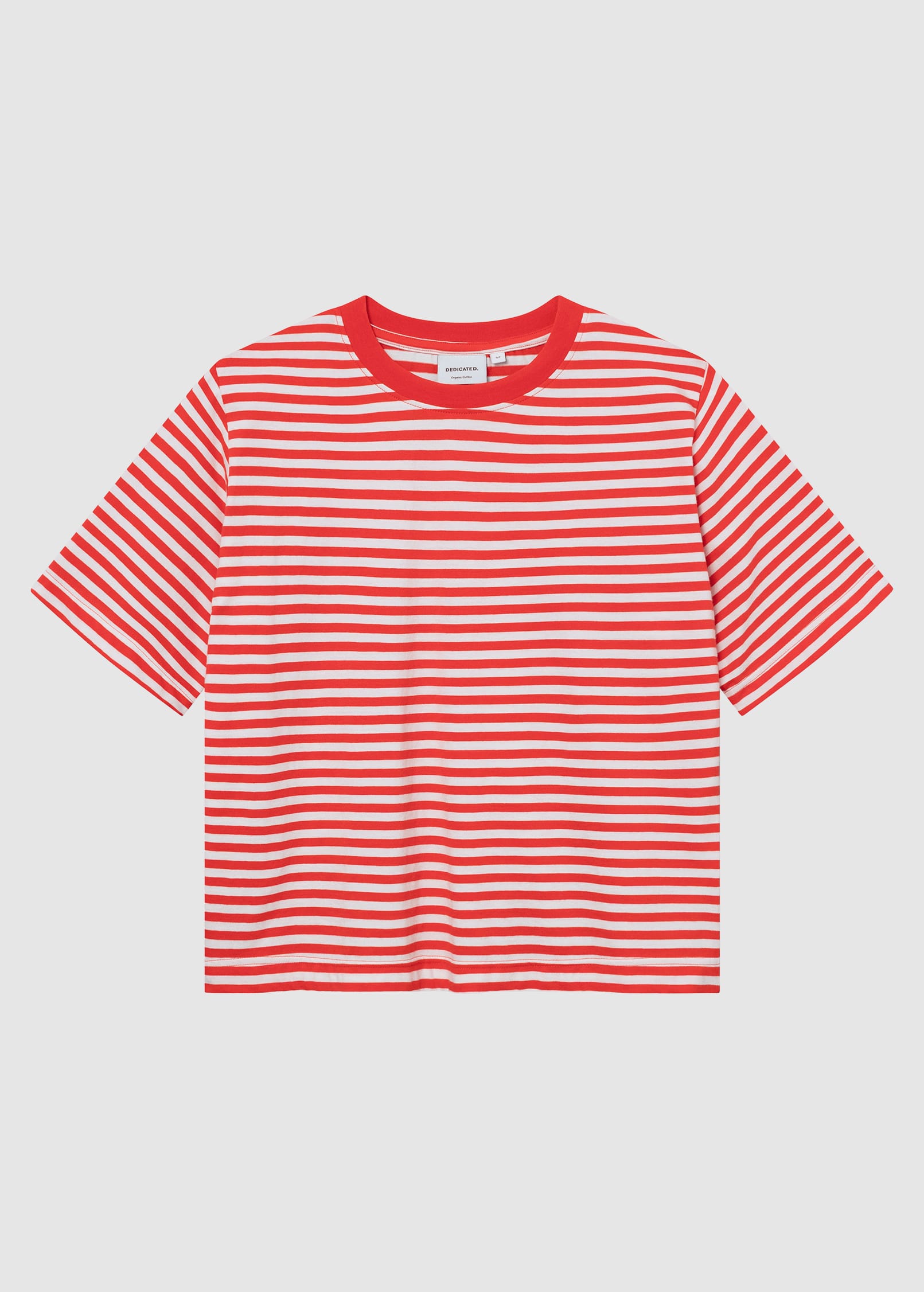 T-Shirt Vadstena Stripes Grenadine Red