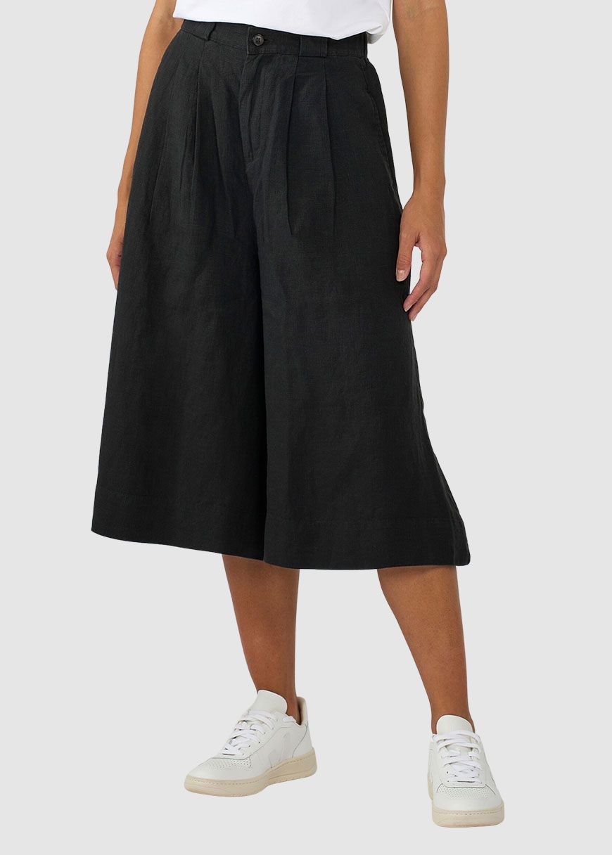 Natural Linen Baggy Shorts Natural Linen Baggy Shorts